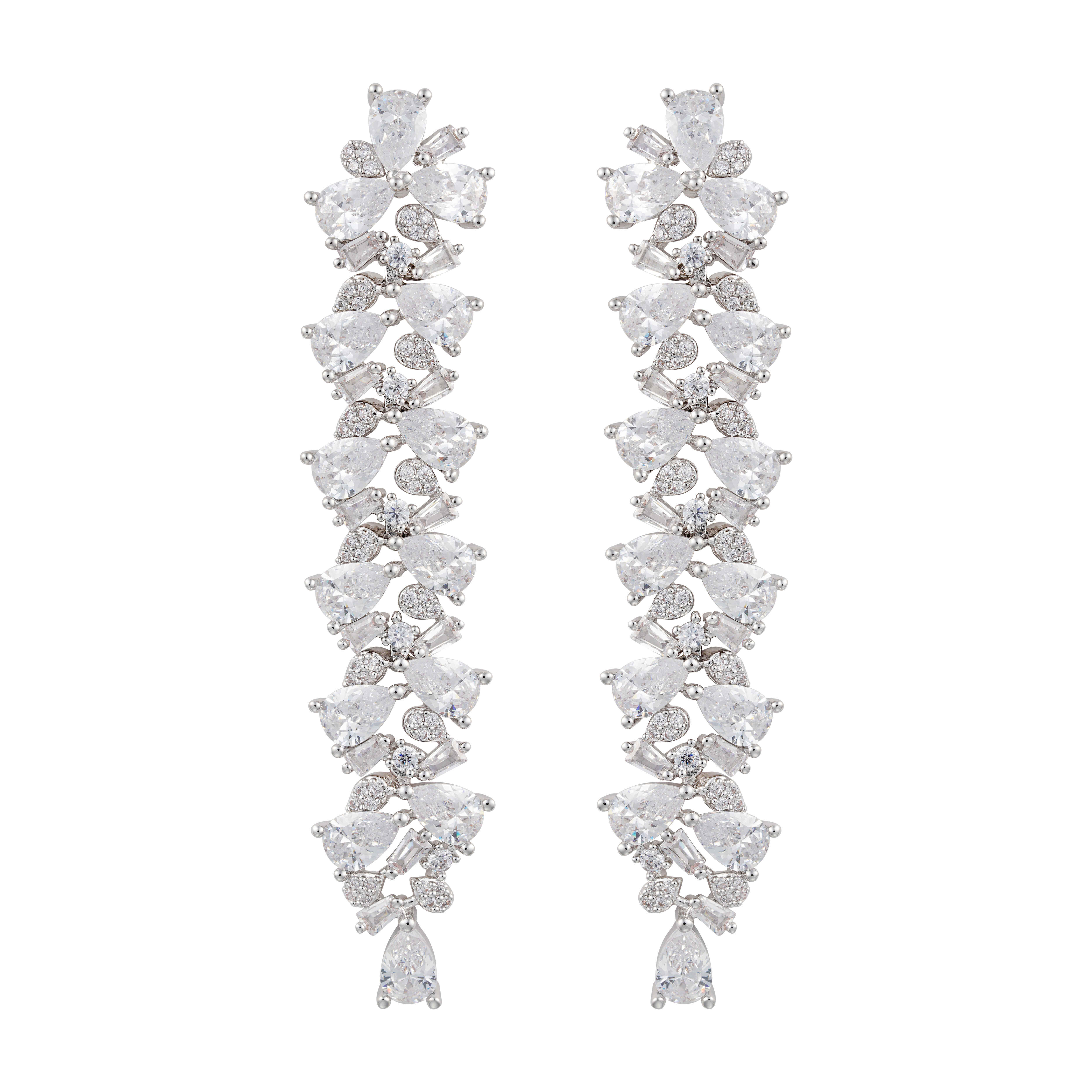 حلق - فضي ابيض - 0 image 0