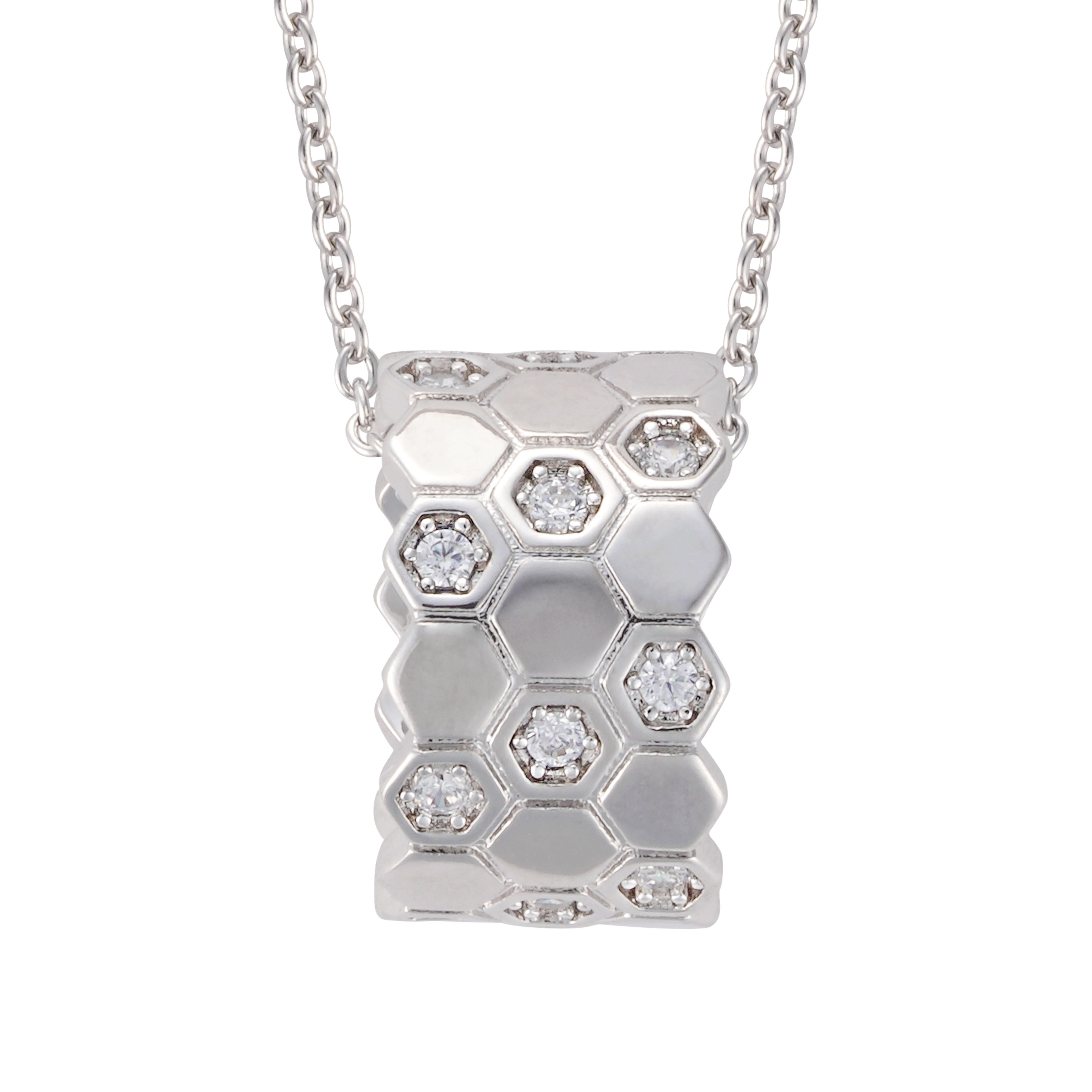 عقد - فضي ابيض - 0 image 1