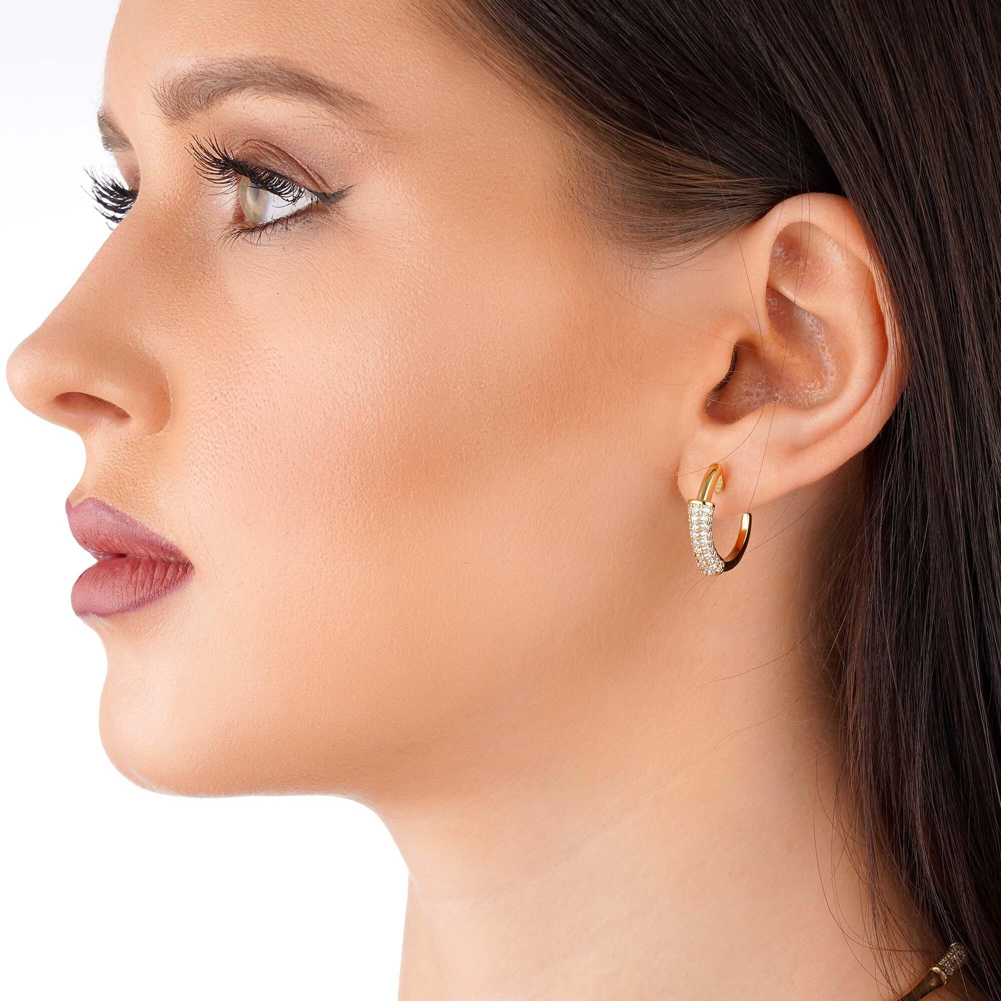 حلق - ذهبي ابيض - 0 image 0