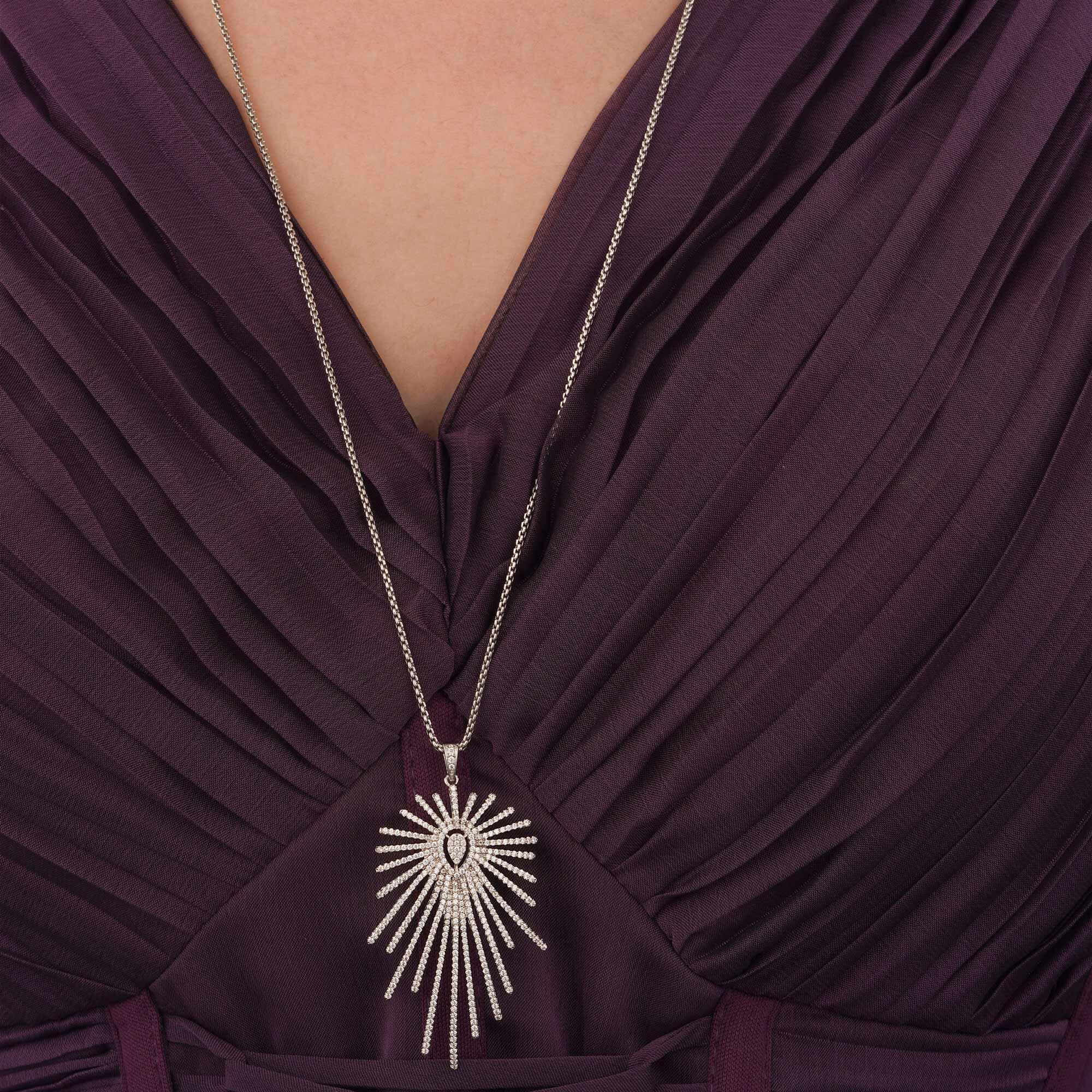 Necklace - Silver White - 0 image 0