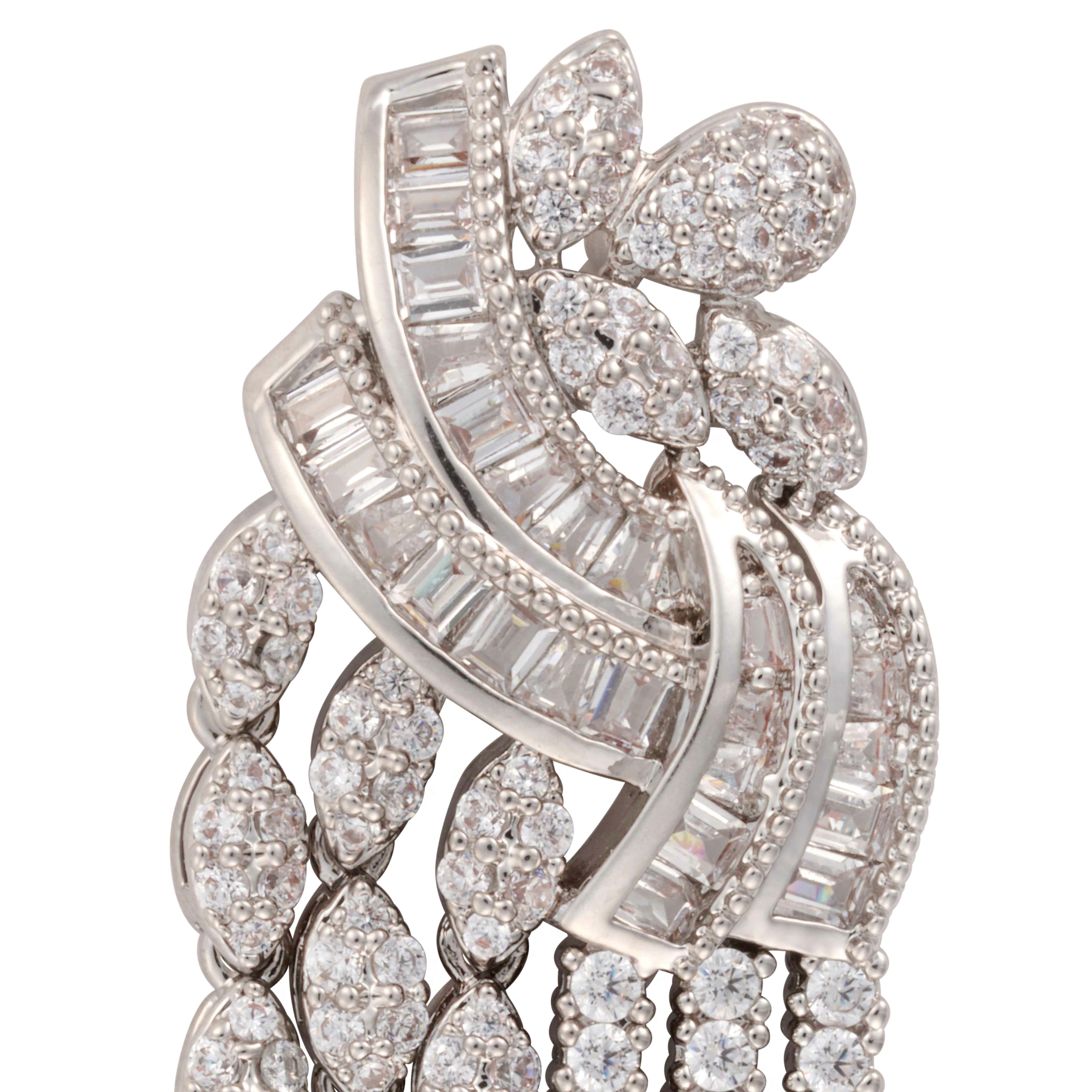 Earrings - Silver White - 0 image 1