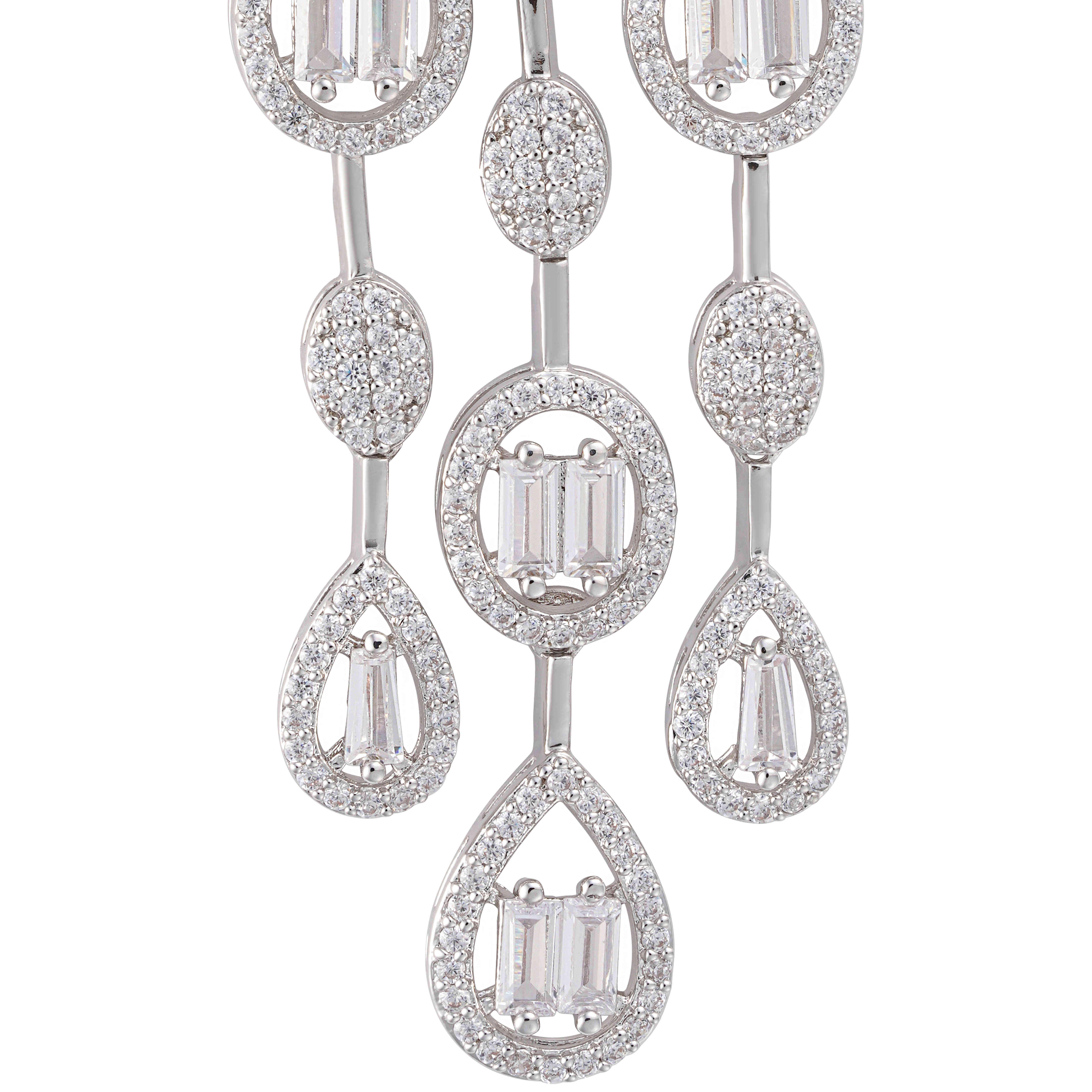 حلق - فضي ابيض - 0 image 2