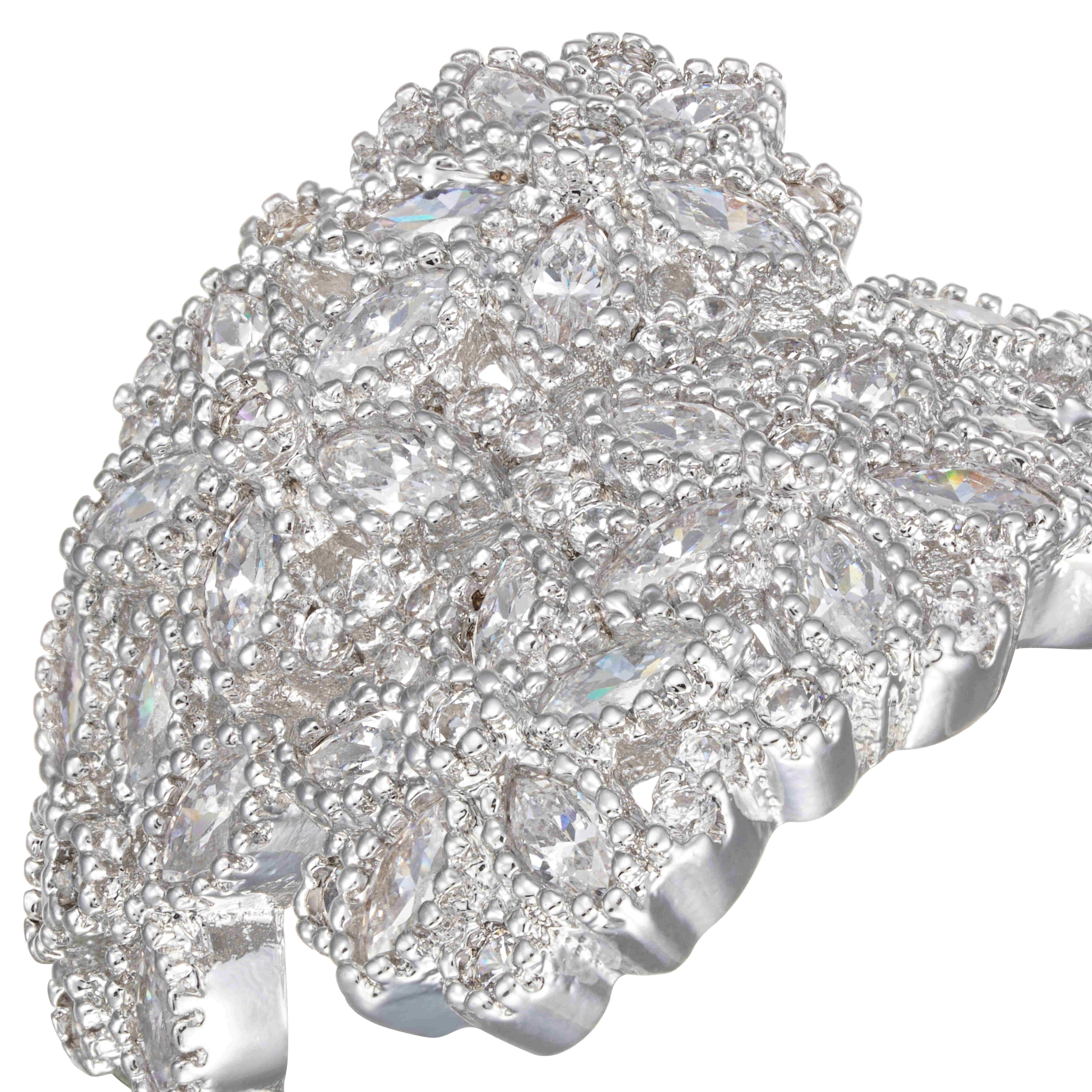 خاتم - فضي ابيض - 0 image 1