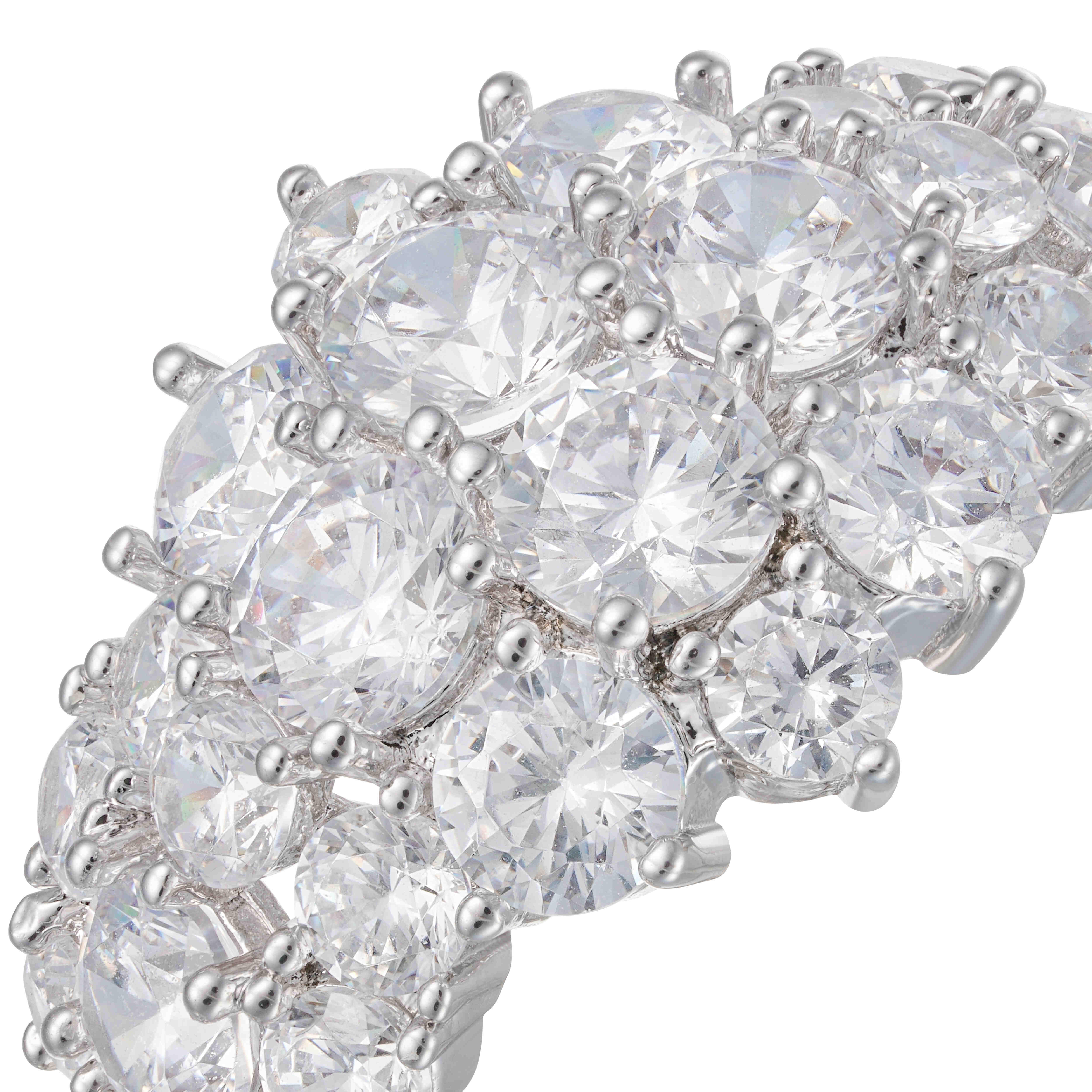 خاتم - فضي ابيض - 0 image 1