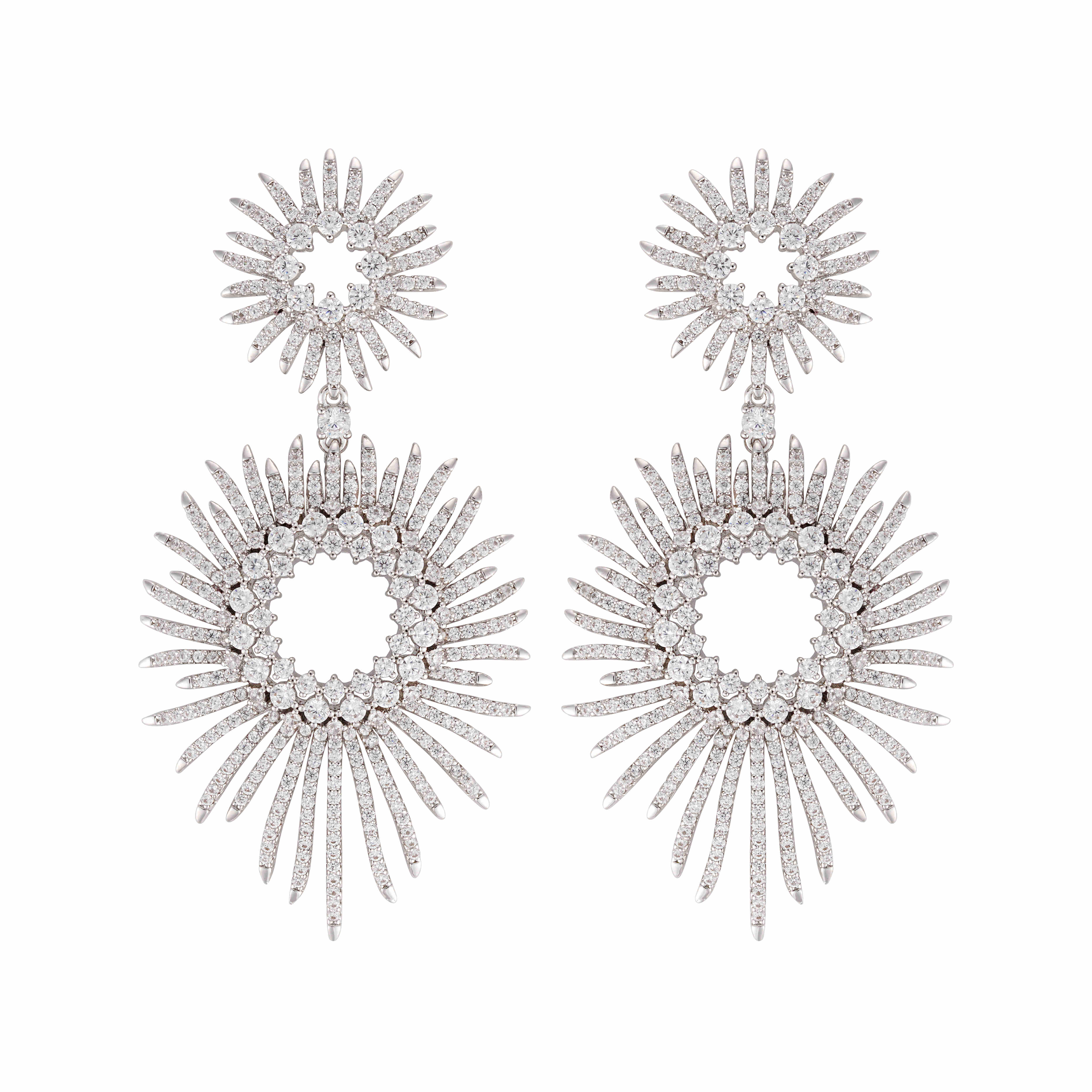 حلق - فضي ابيض - 0 image 0