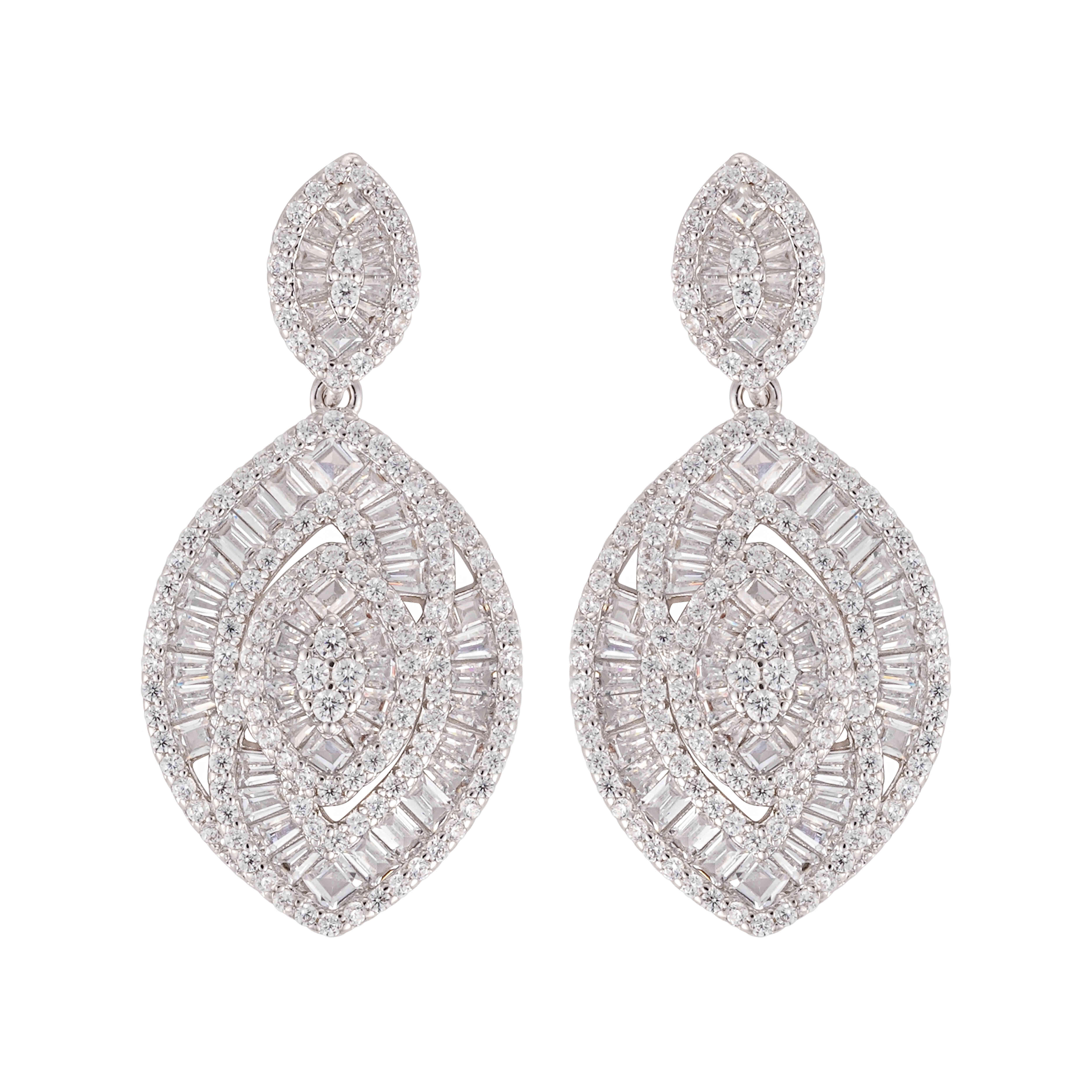 حلق - فضي ابيض - 0 image 0