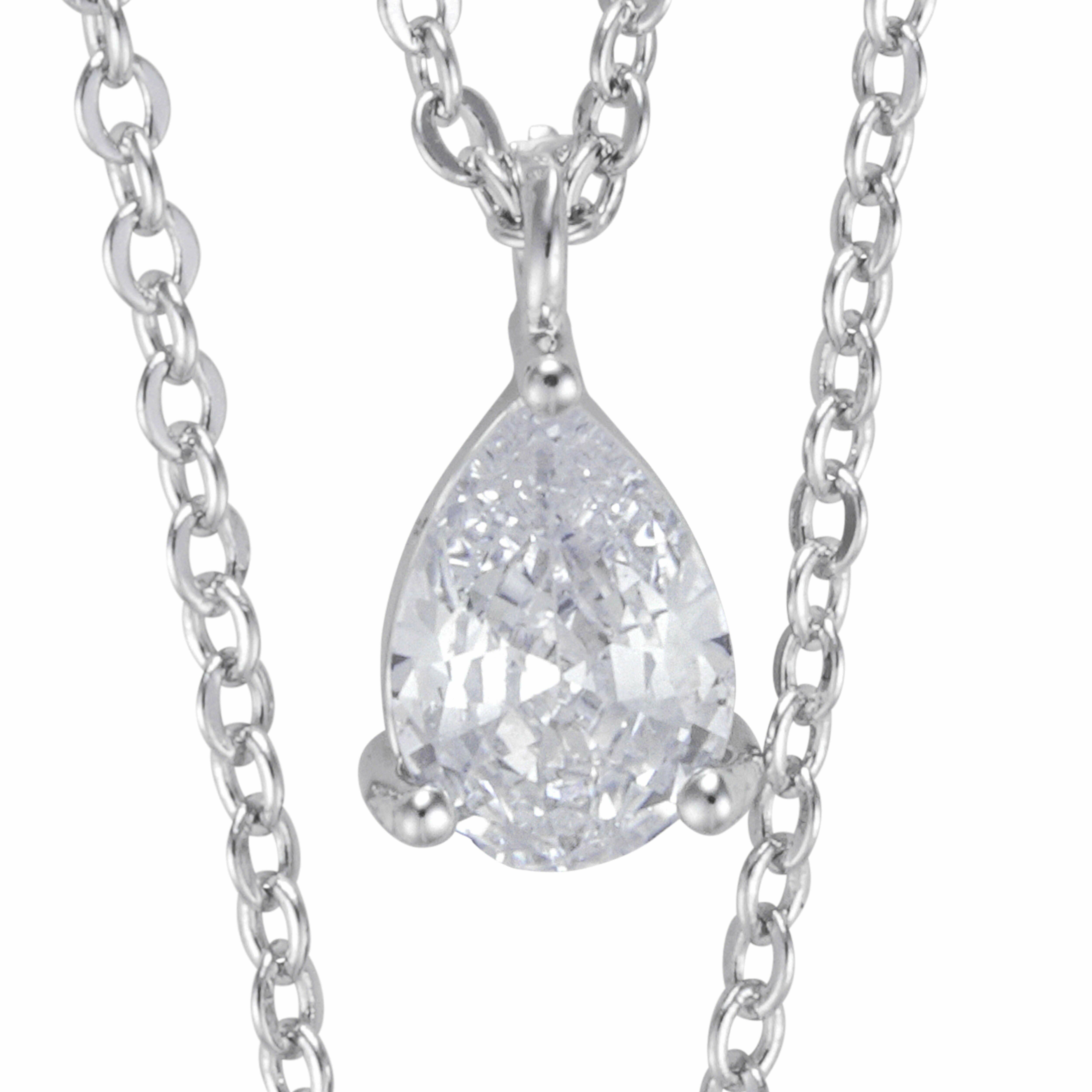 Necklace - Silver White - 0 image 2