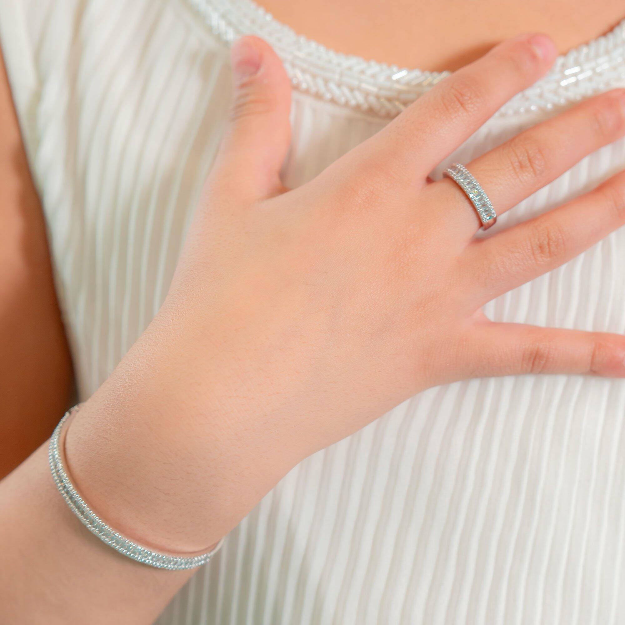Bangle - Silver White - 0 image 0