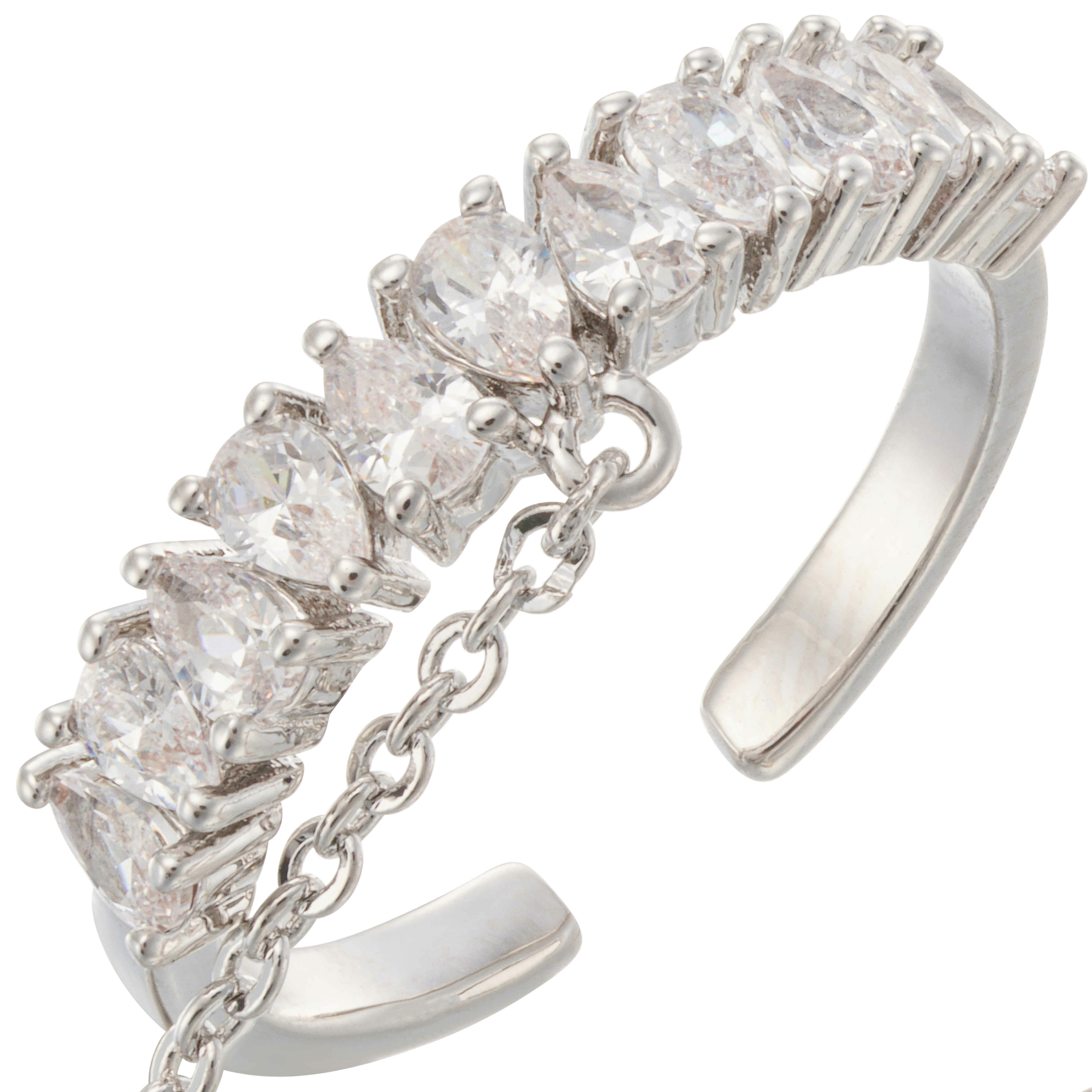 Ring - Silver White - 0 image 2