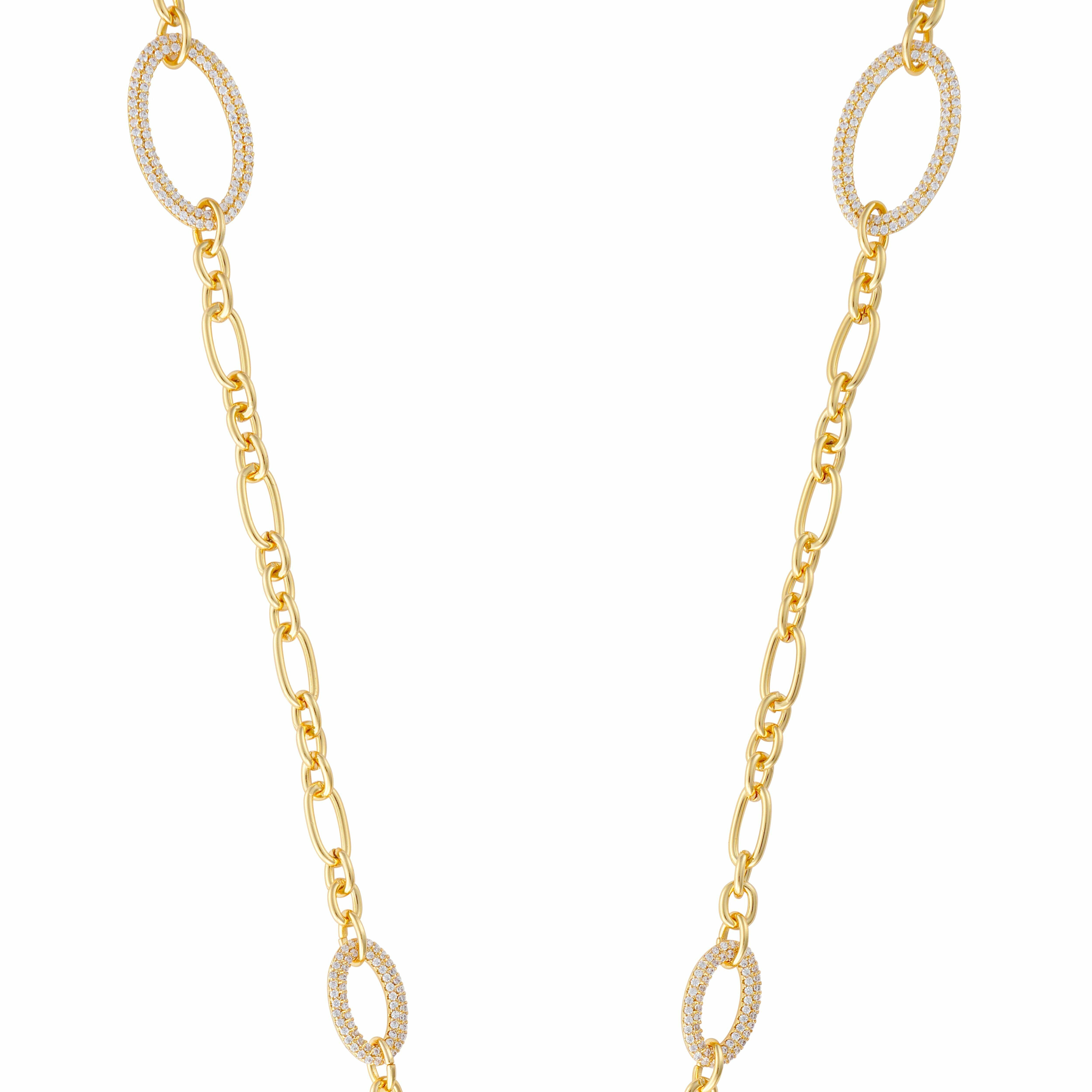 Necklace - Gold White - 0 image 2