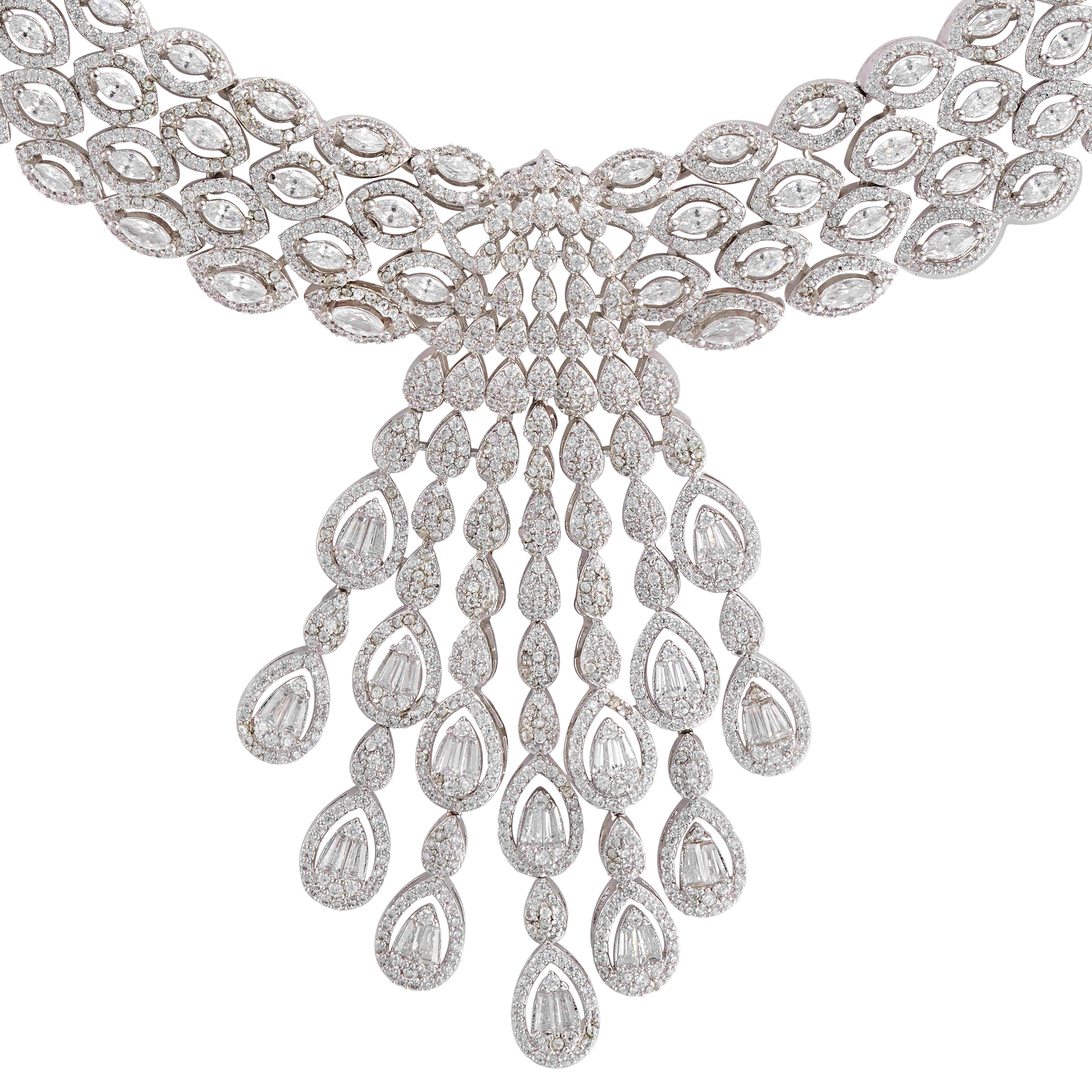 طـــقم - فضي ابيض - 0 image 1