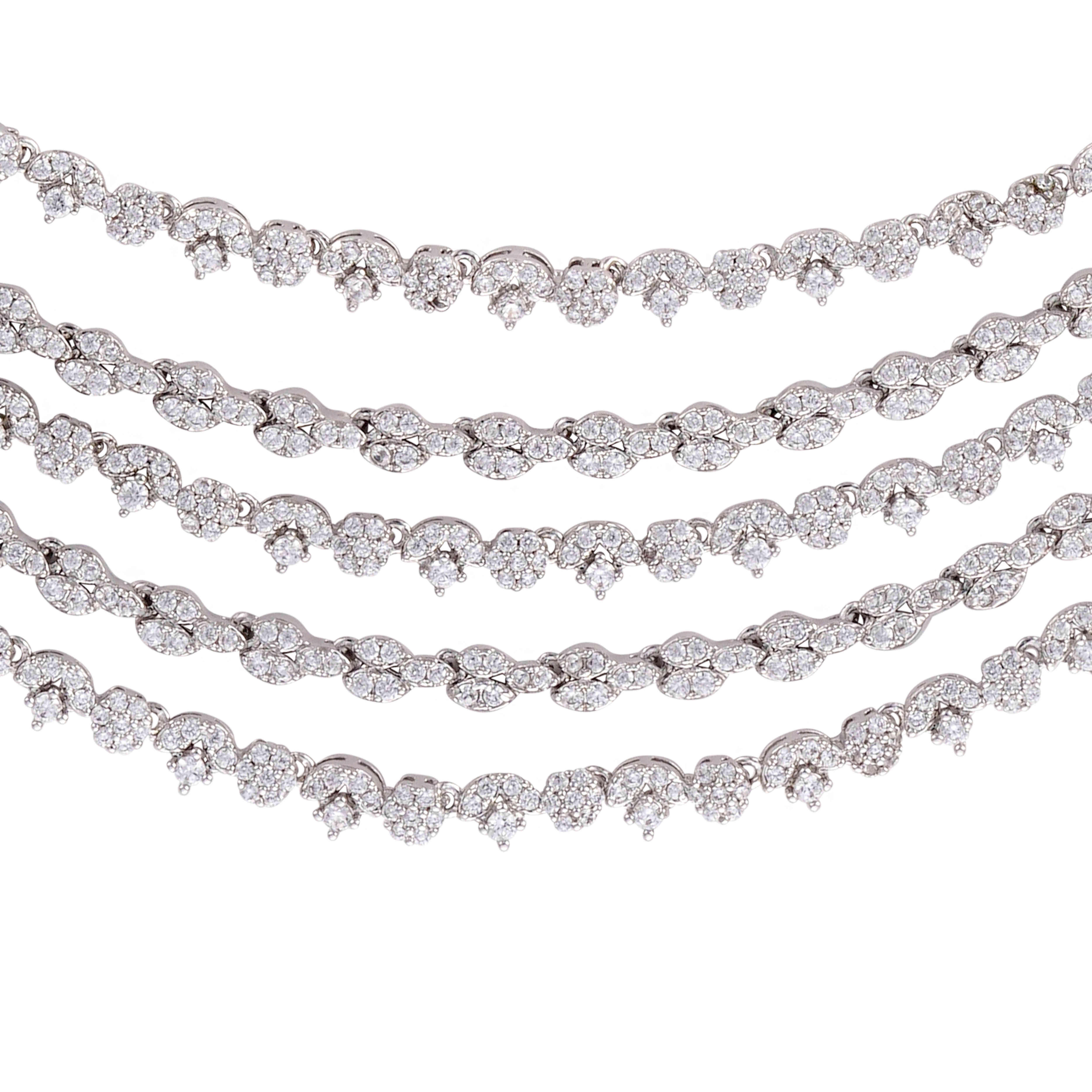 طـــقم - فضي ابيض - 0 image 1