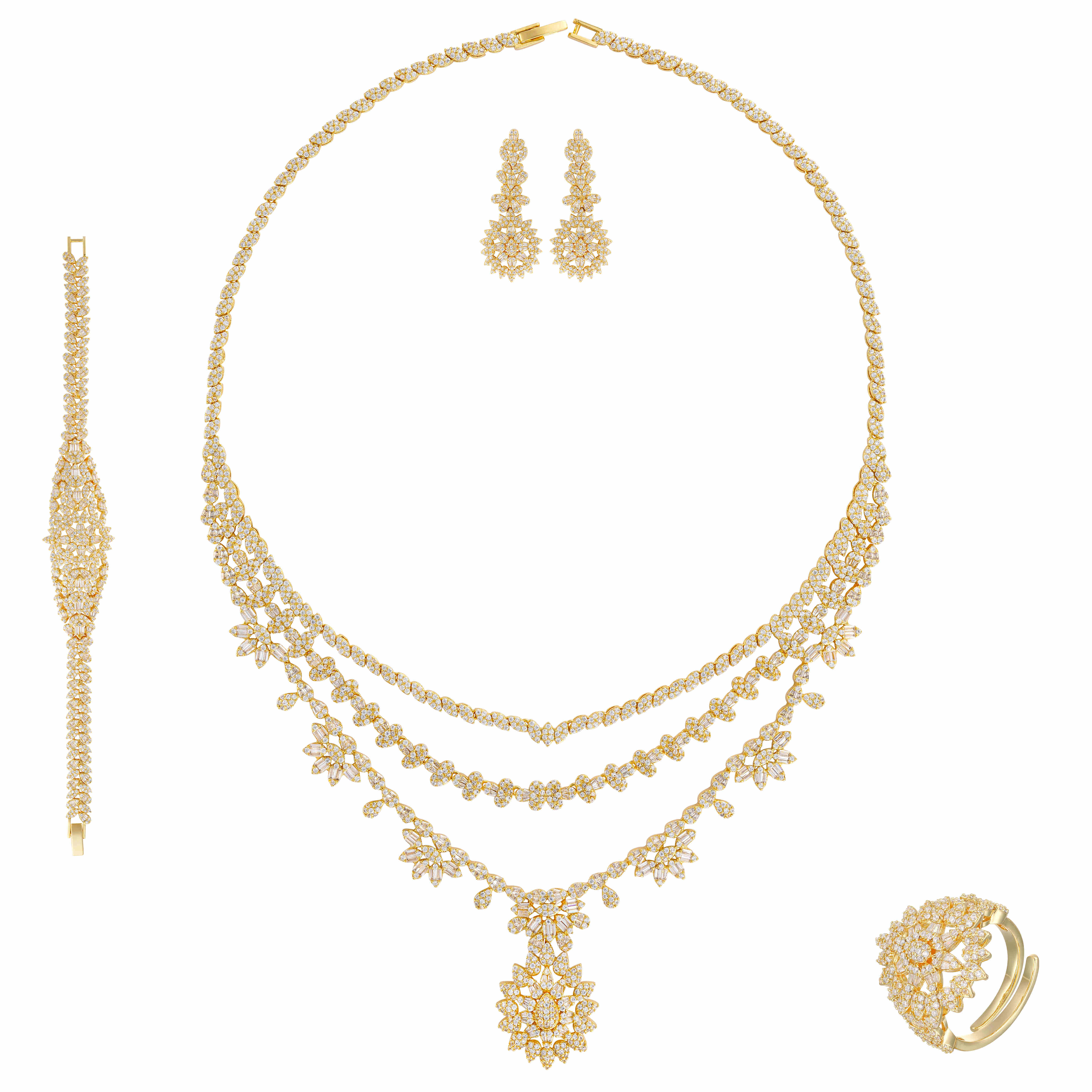 طـــقم - ذهبي ابيض - 0 image 0