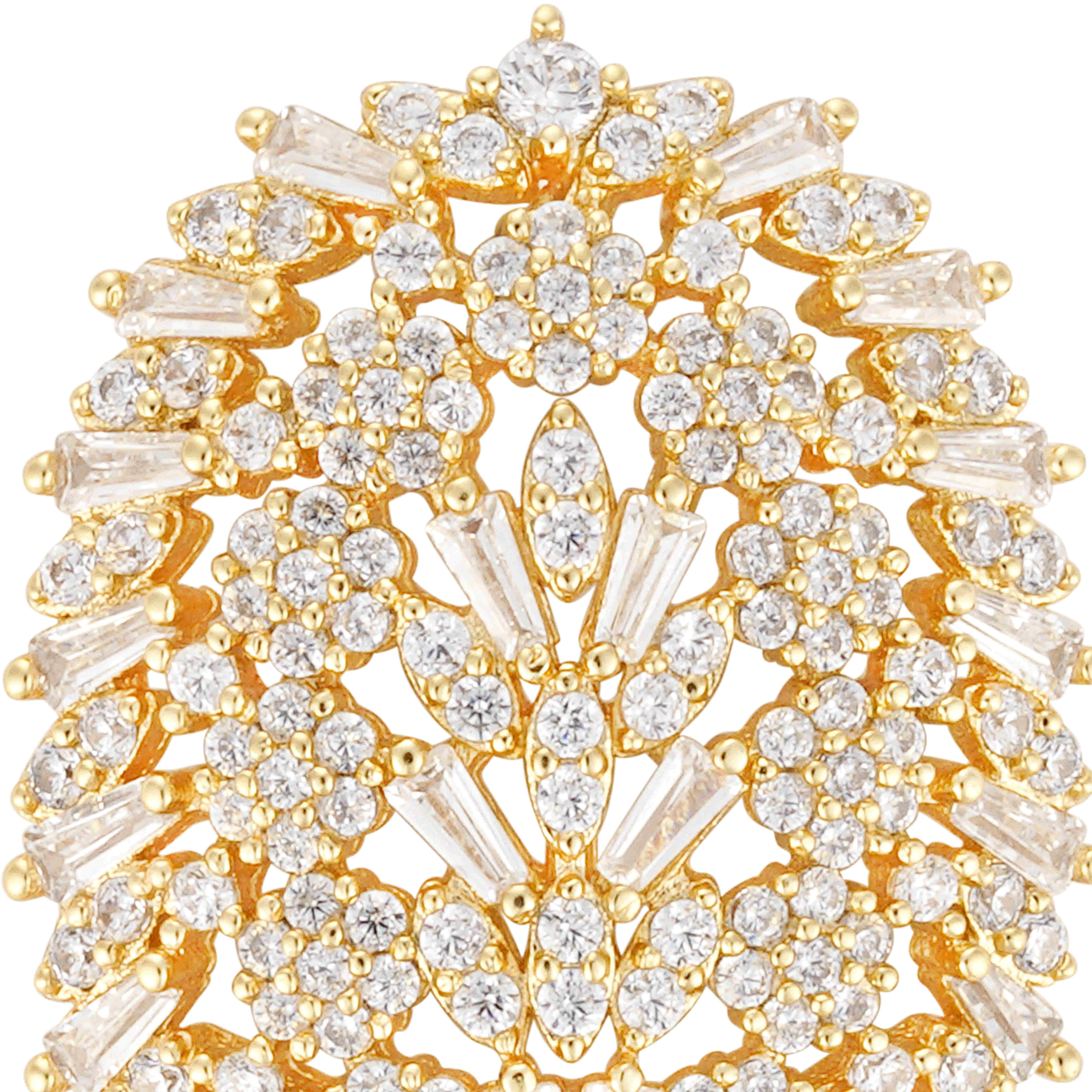 حلق - ذهبي ابيض - 0 image 2