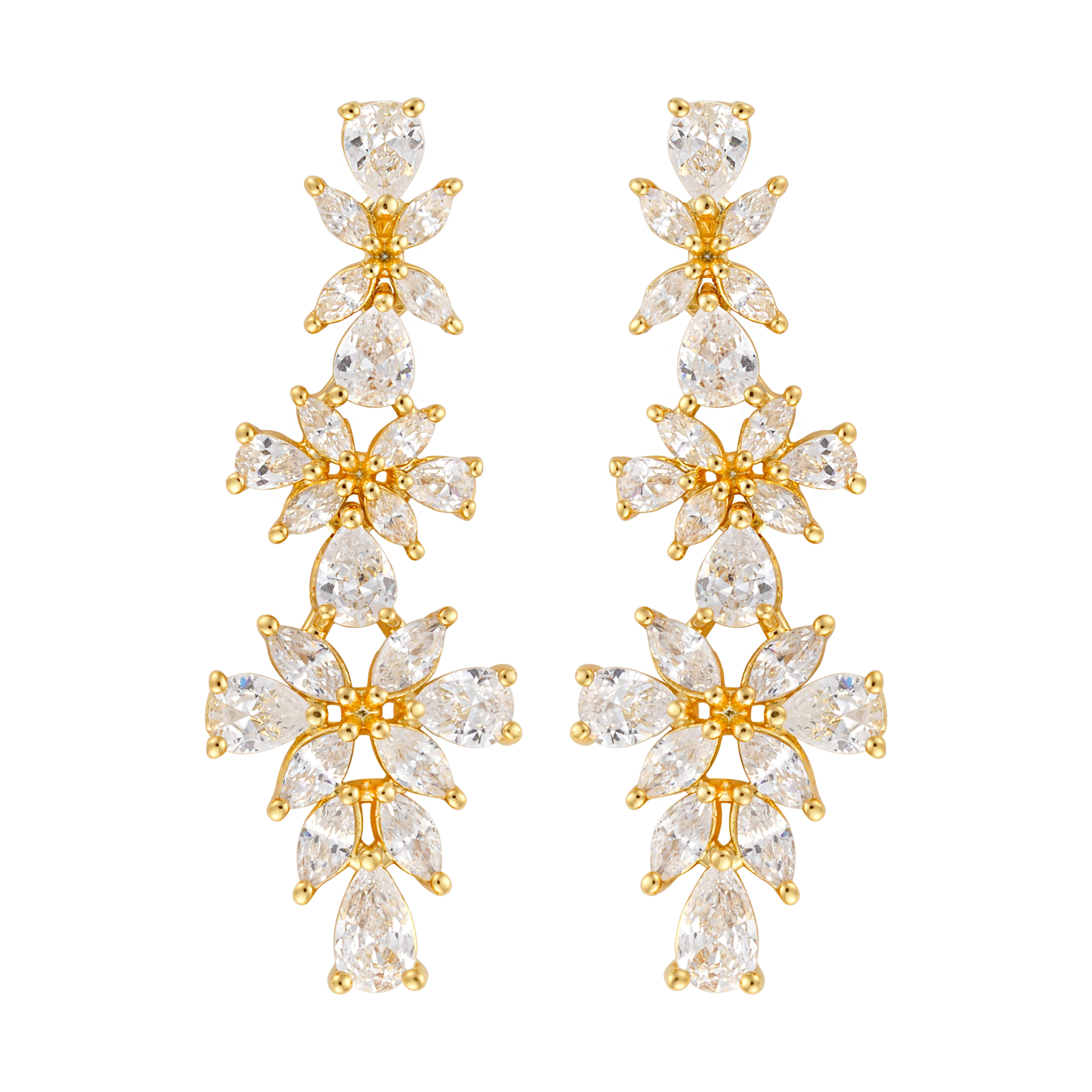 حلق - ذهبي ابيض - 0 image 0