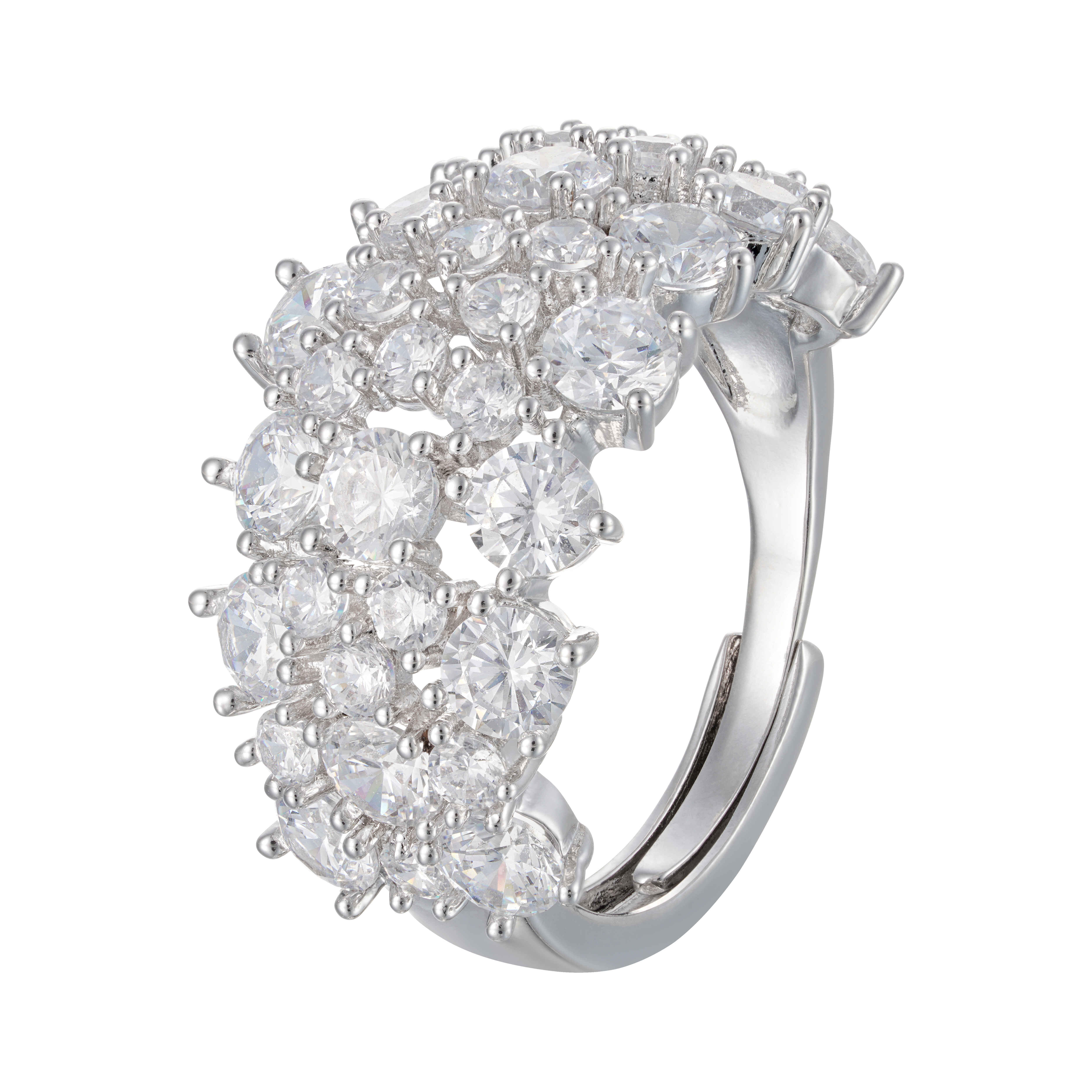 خاتم - فضي ابيض - 0 image 0