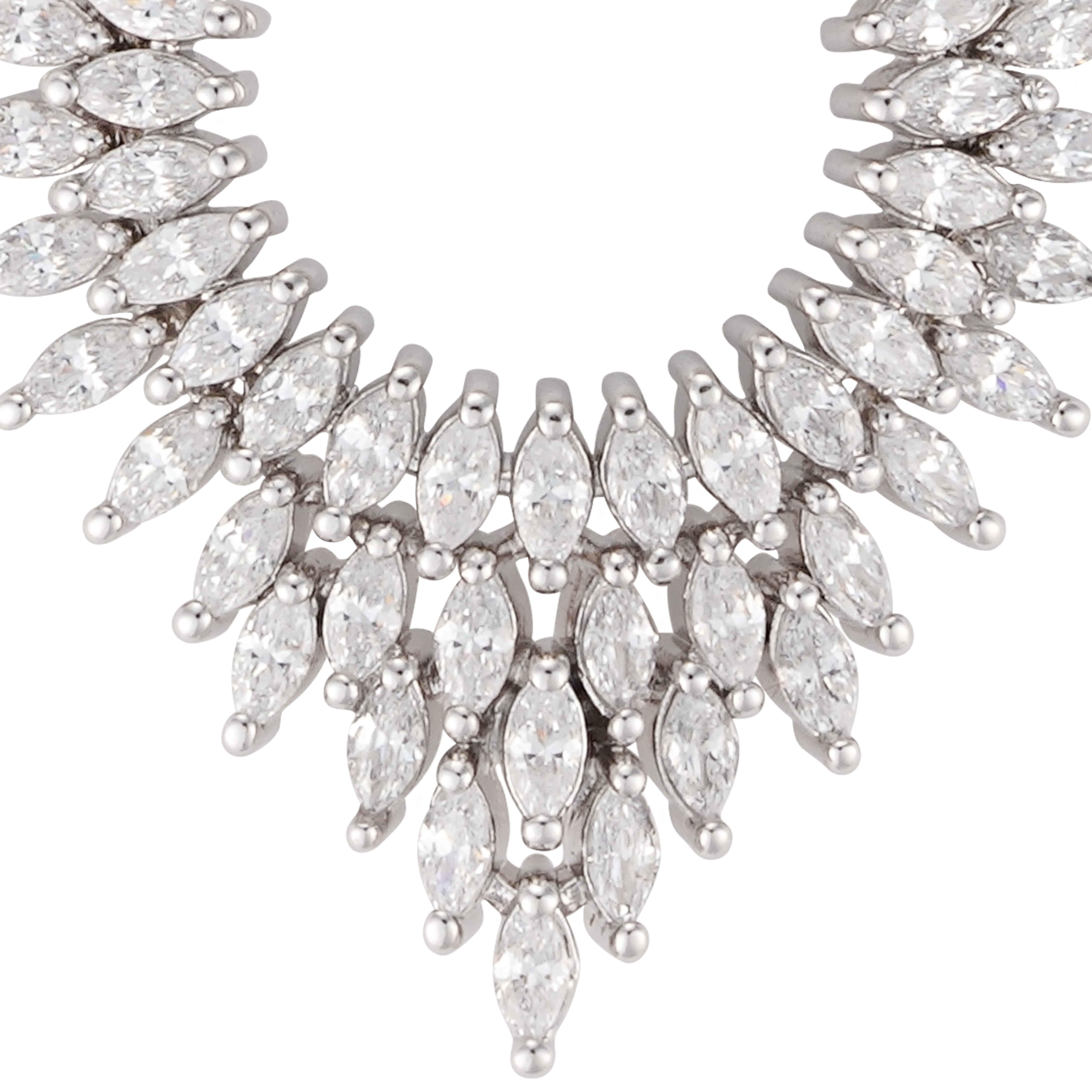 عقد - فضي ابيض - 0 image 2