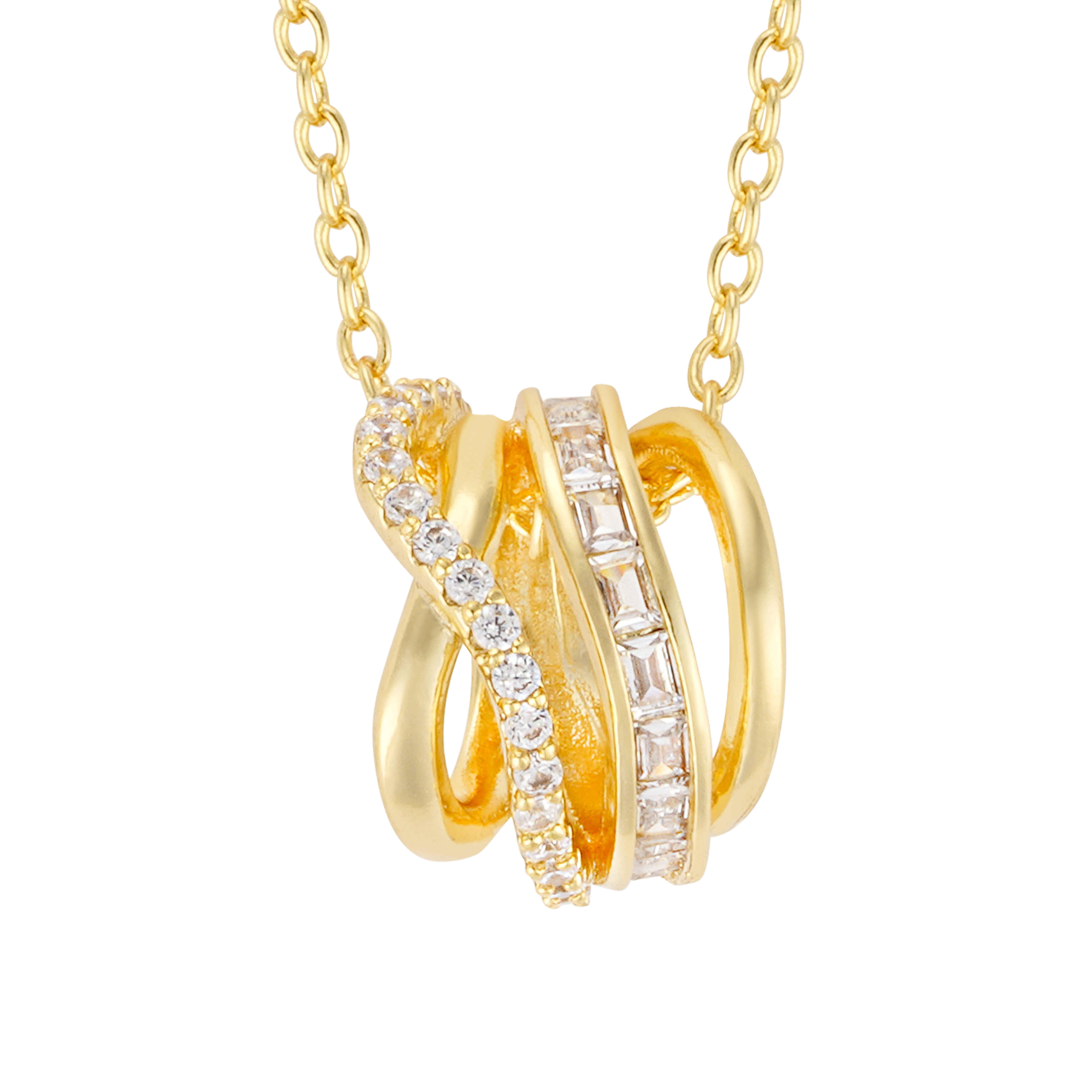 عقد - ذهبي ابيض - 0 image 1