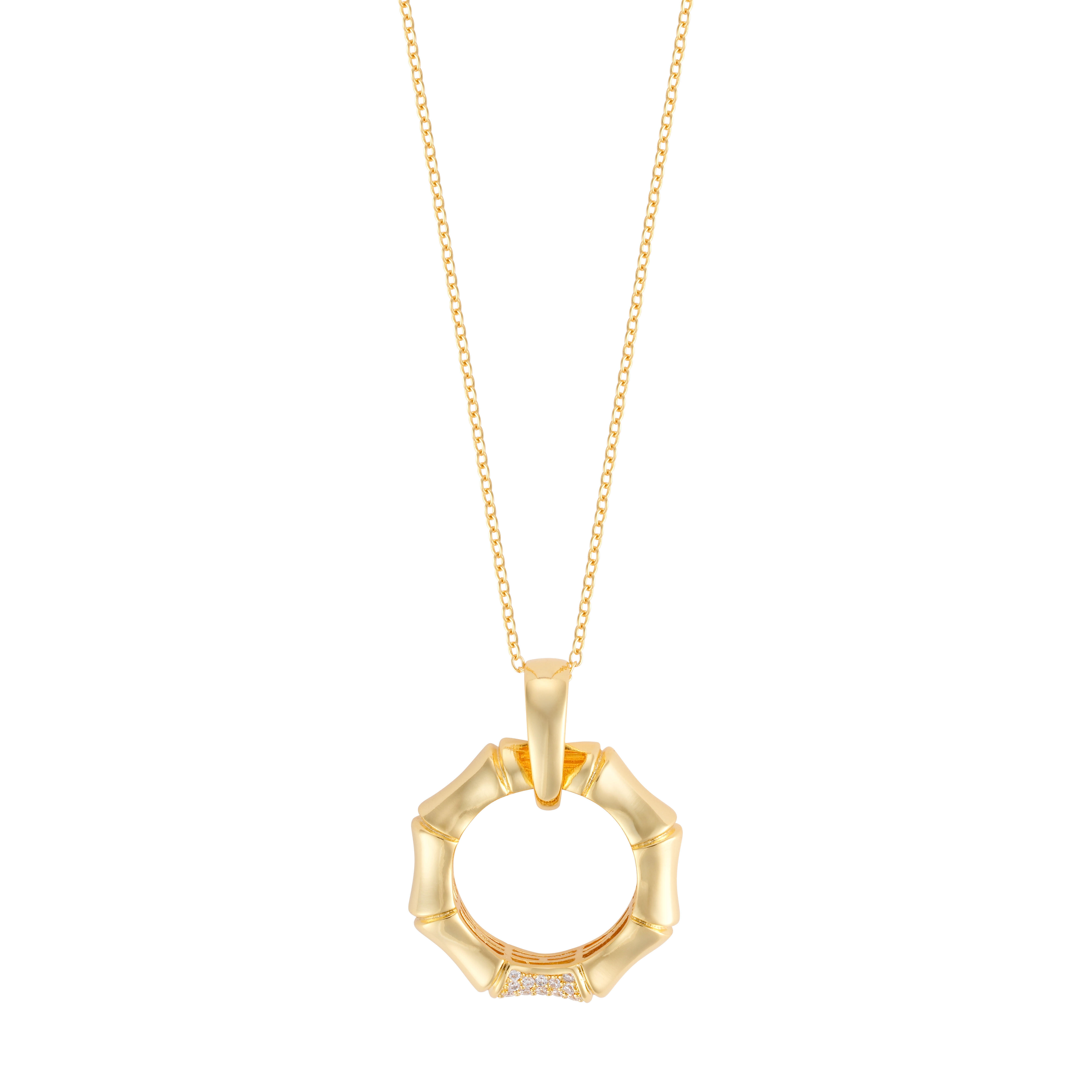 عقد - ذهبي ابيض - 0 image 0