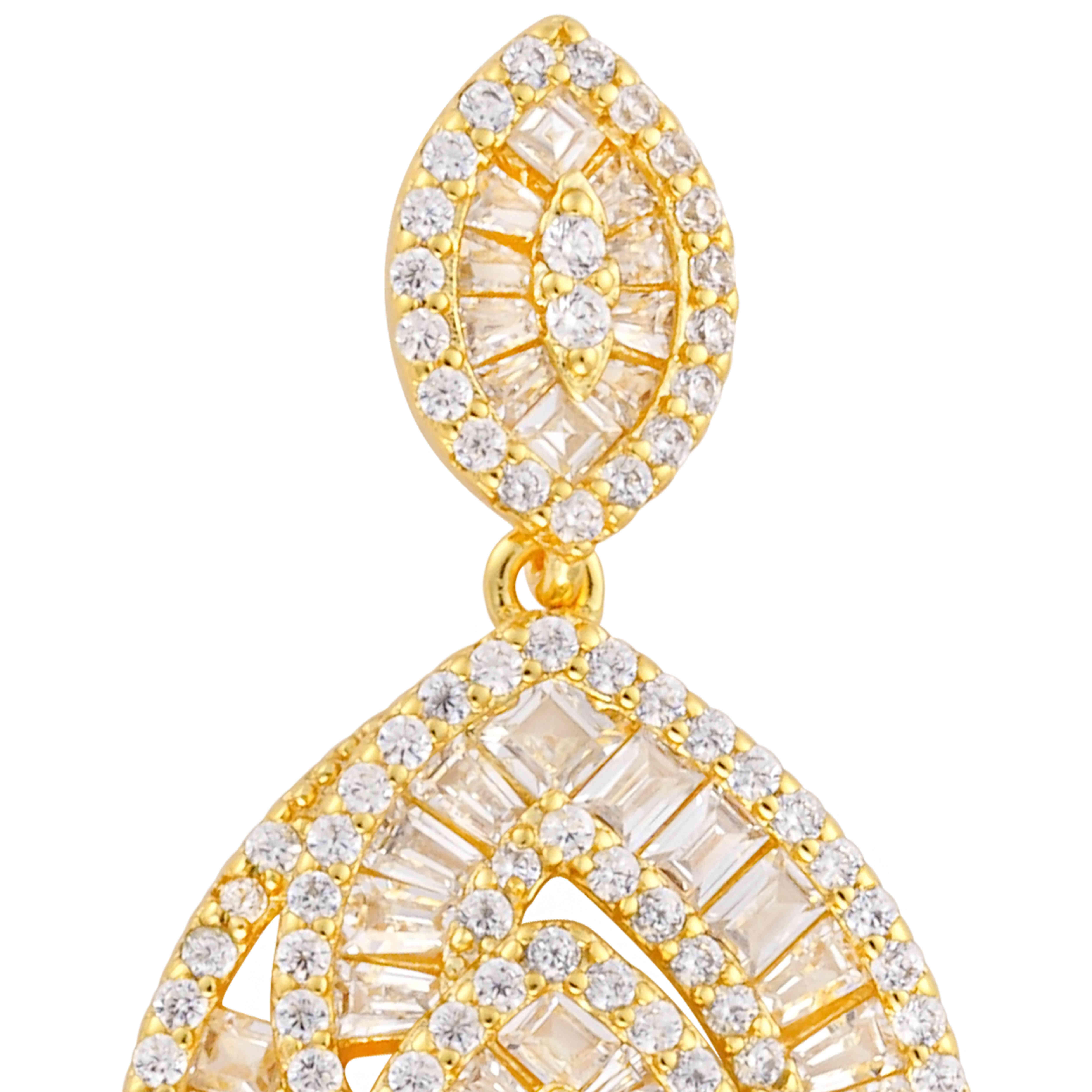 حلق - ذهبي ابيض - 0 image 1