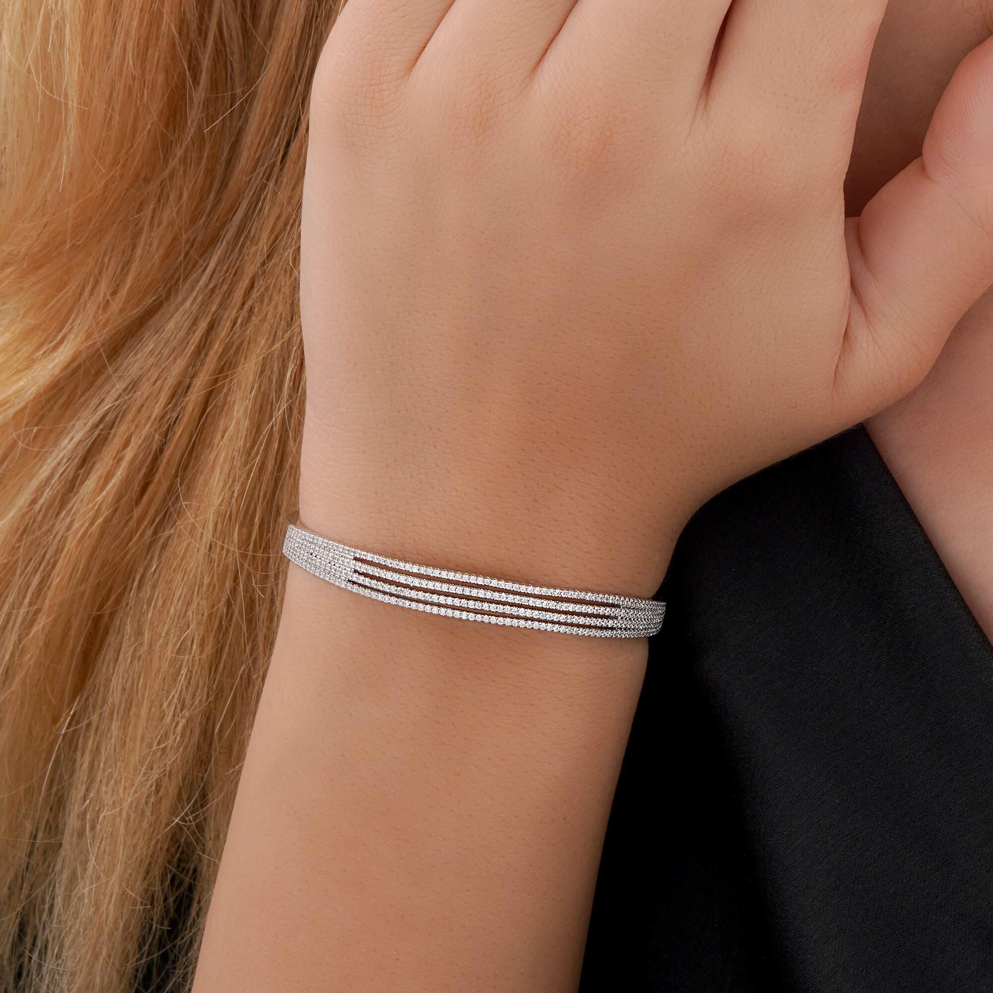 Bangle - Silver White - 0 image 1