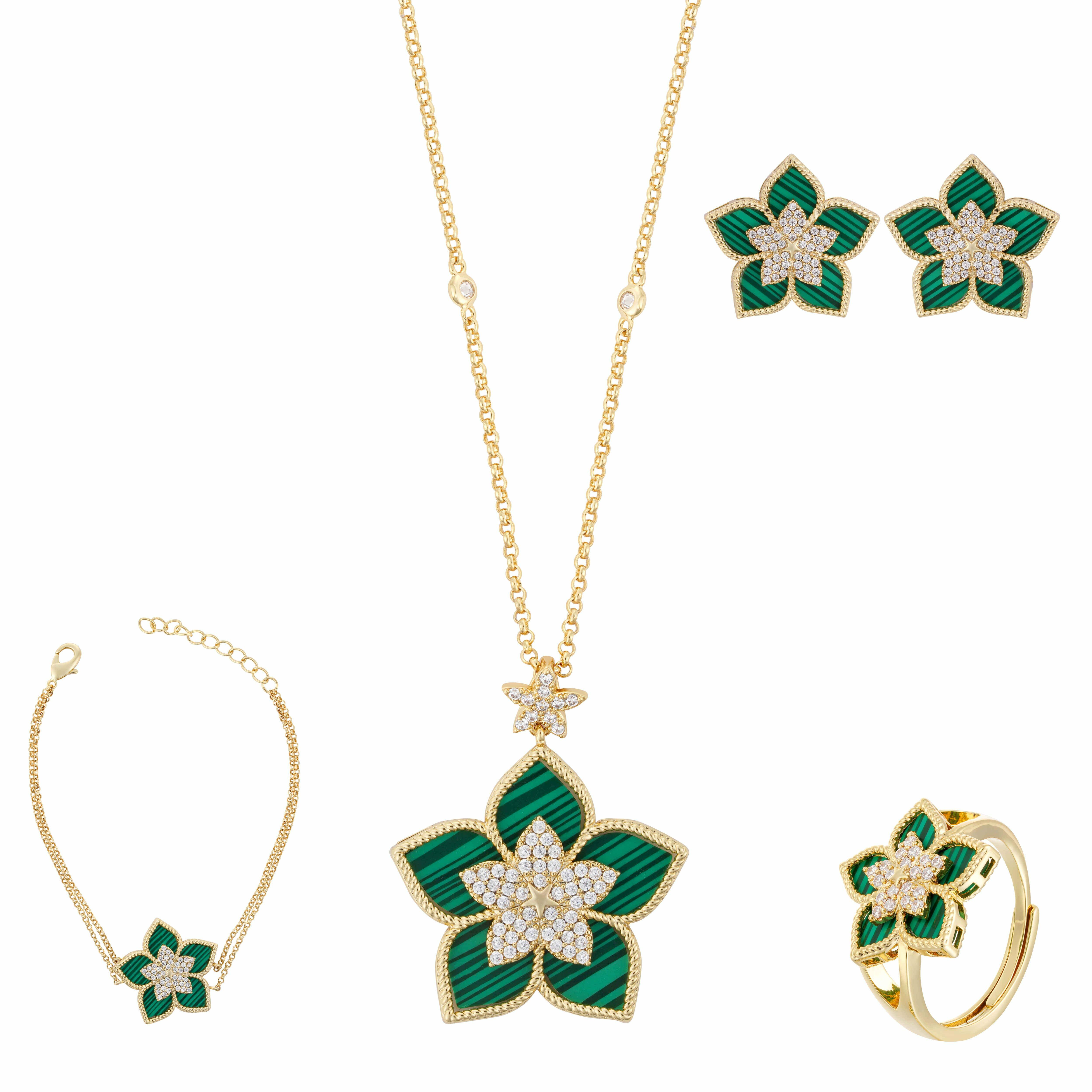 A Set - Gold Green - 0 image 0