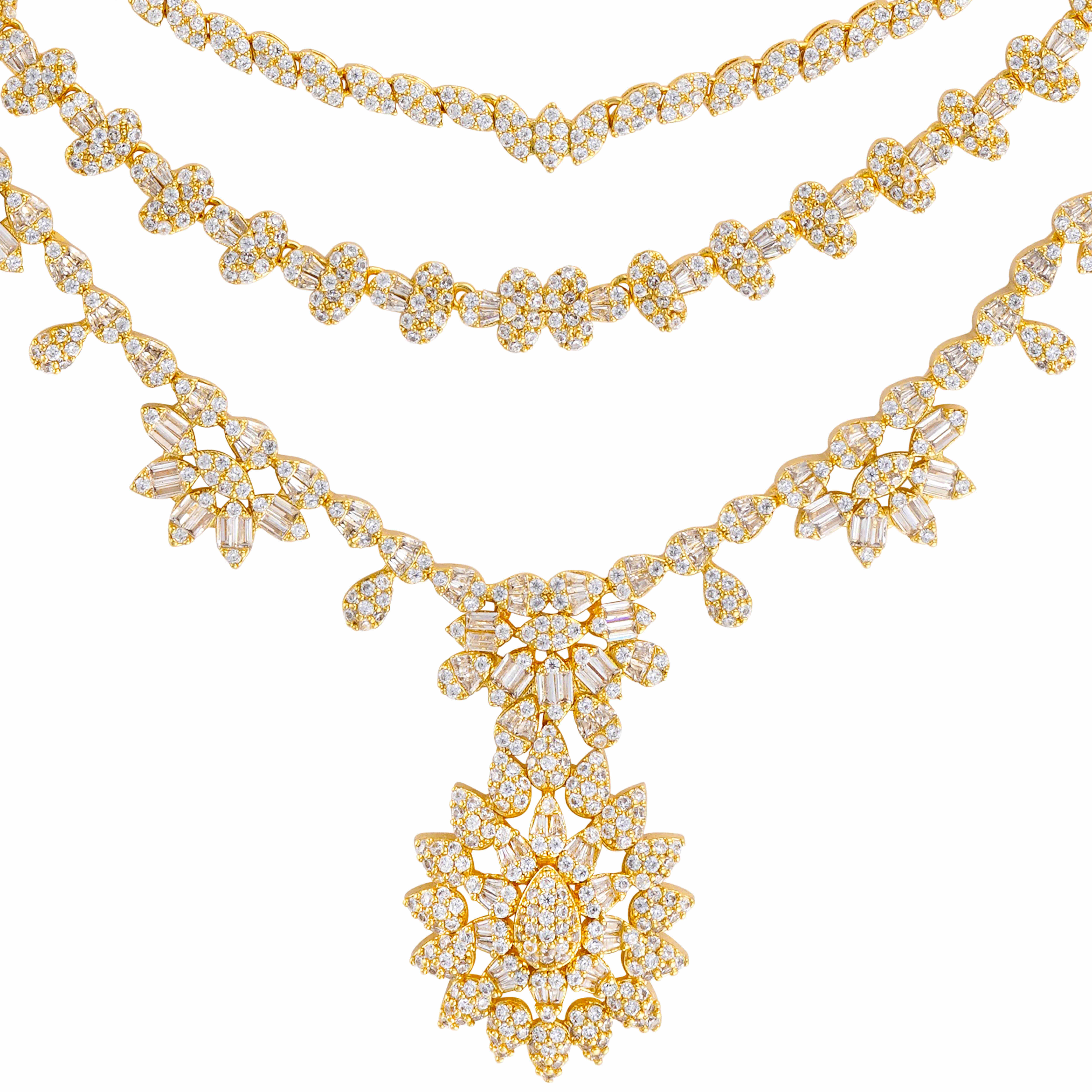 طـــقم - ذهبي ابيض - 0 image 1