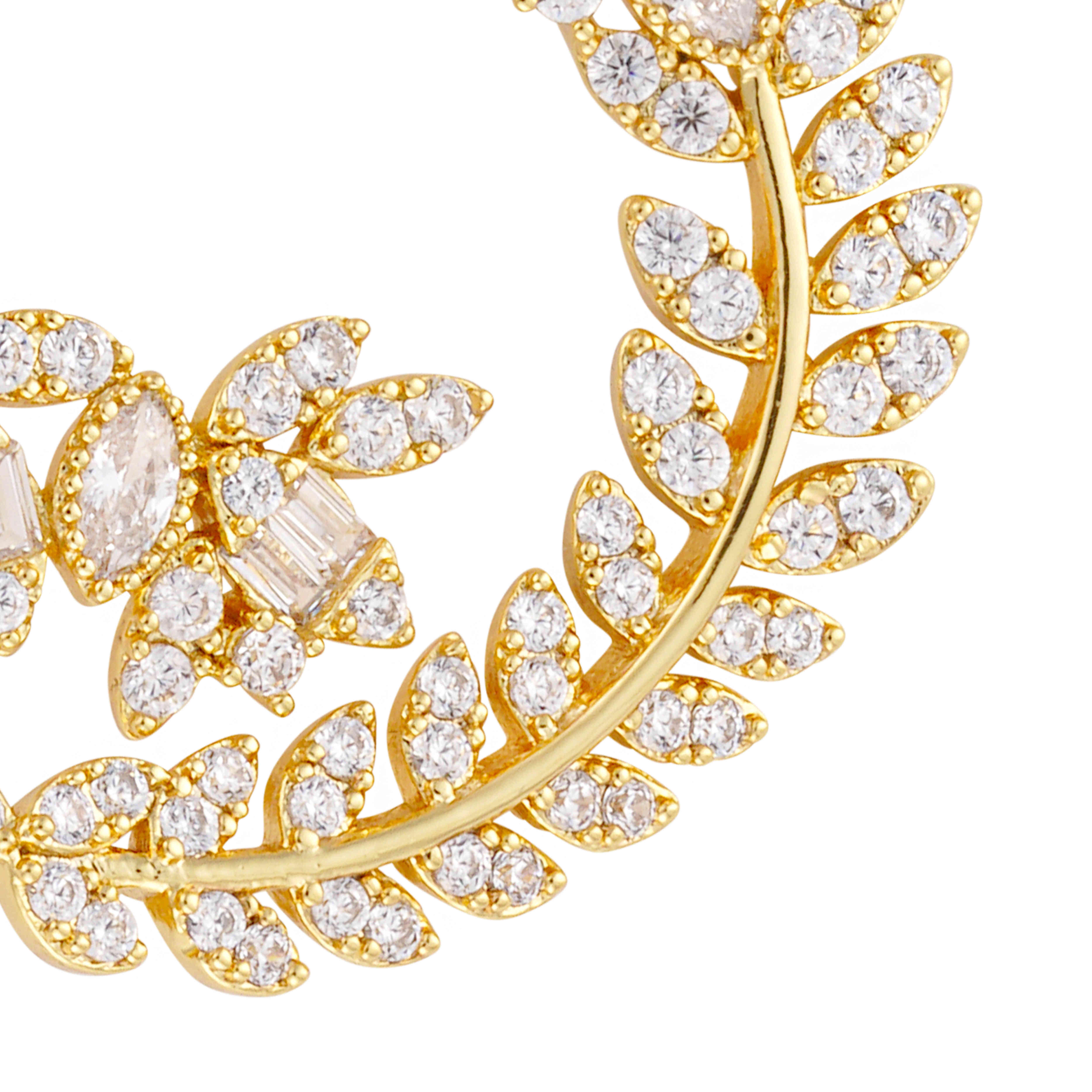 حلق - ذهبي ابيض - 0 image 1