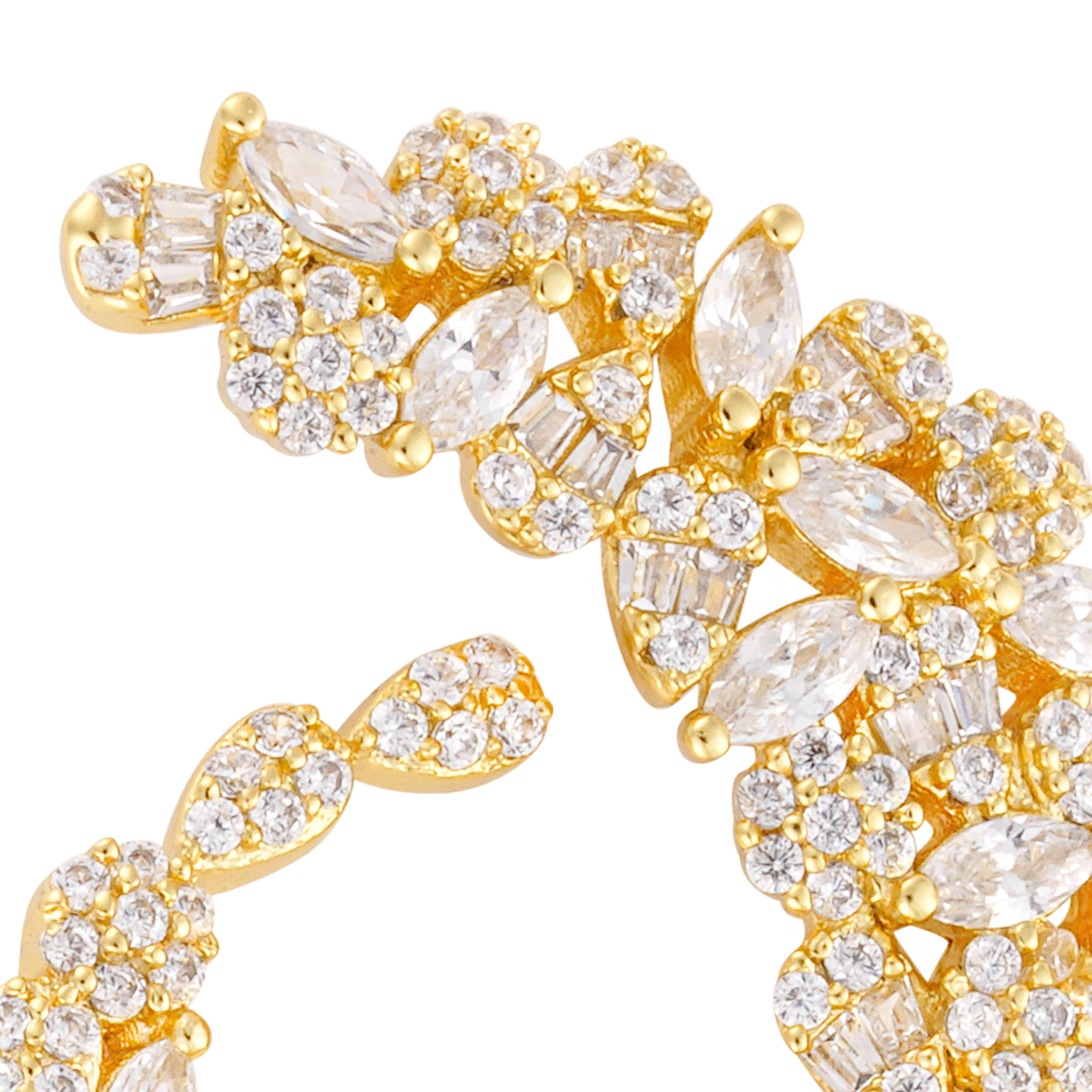 حلق - ذهبي ابيض - 0 image 2