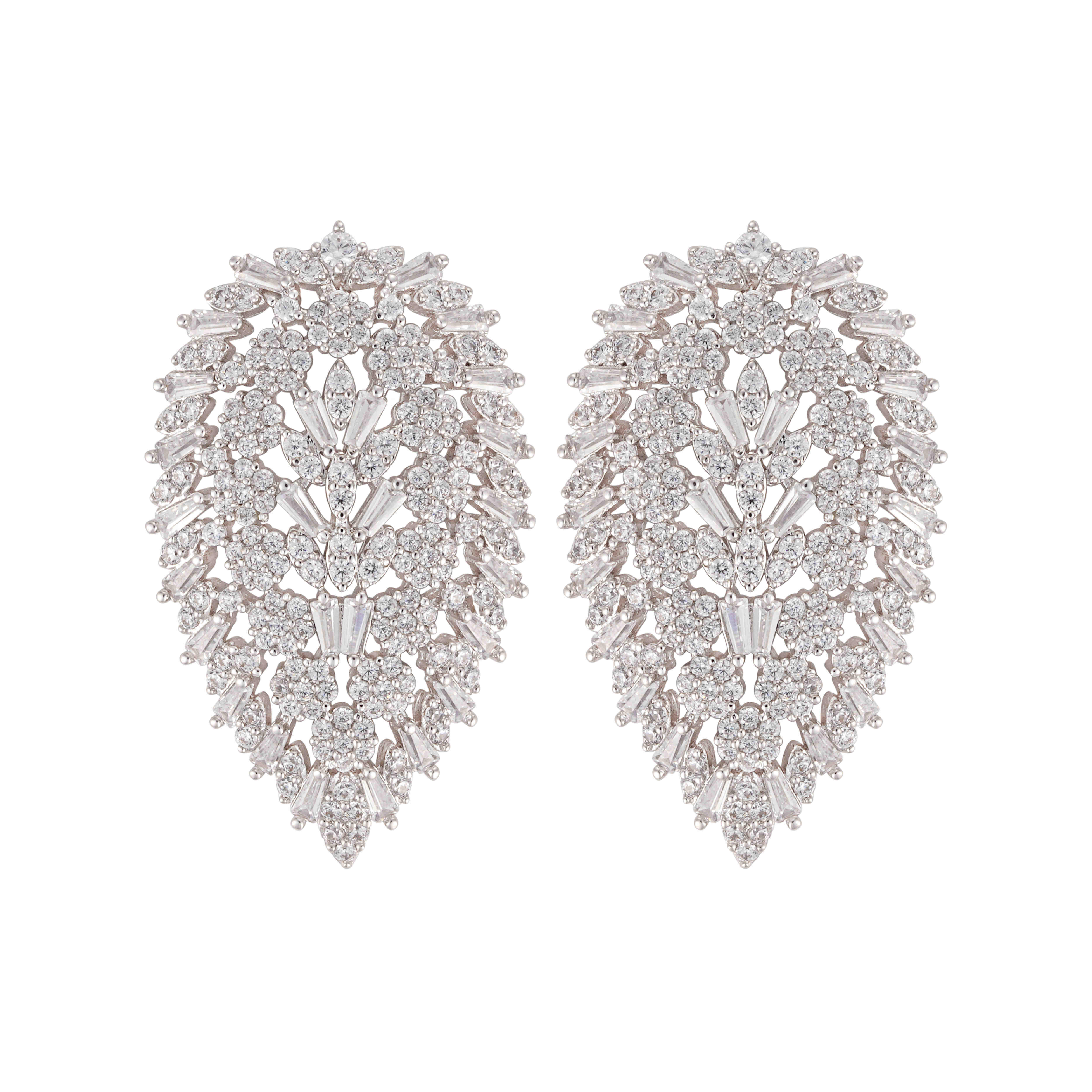 حلق - فضي ابيض - 0 image 0