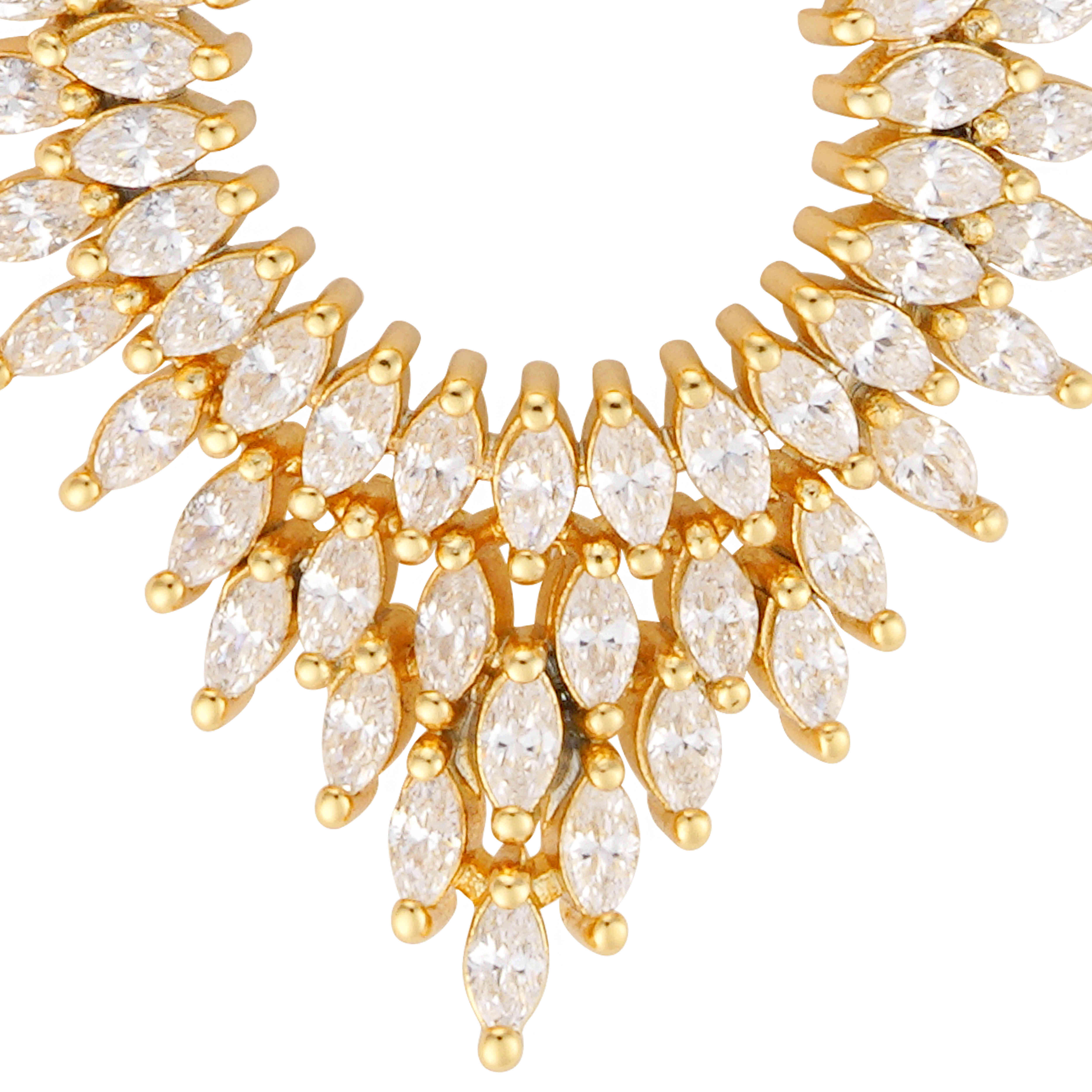 عقد - ذهبي ابيض - 0 image 2