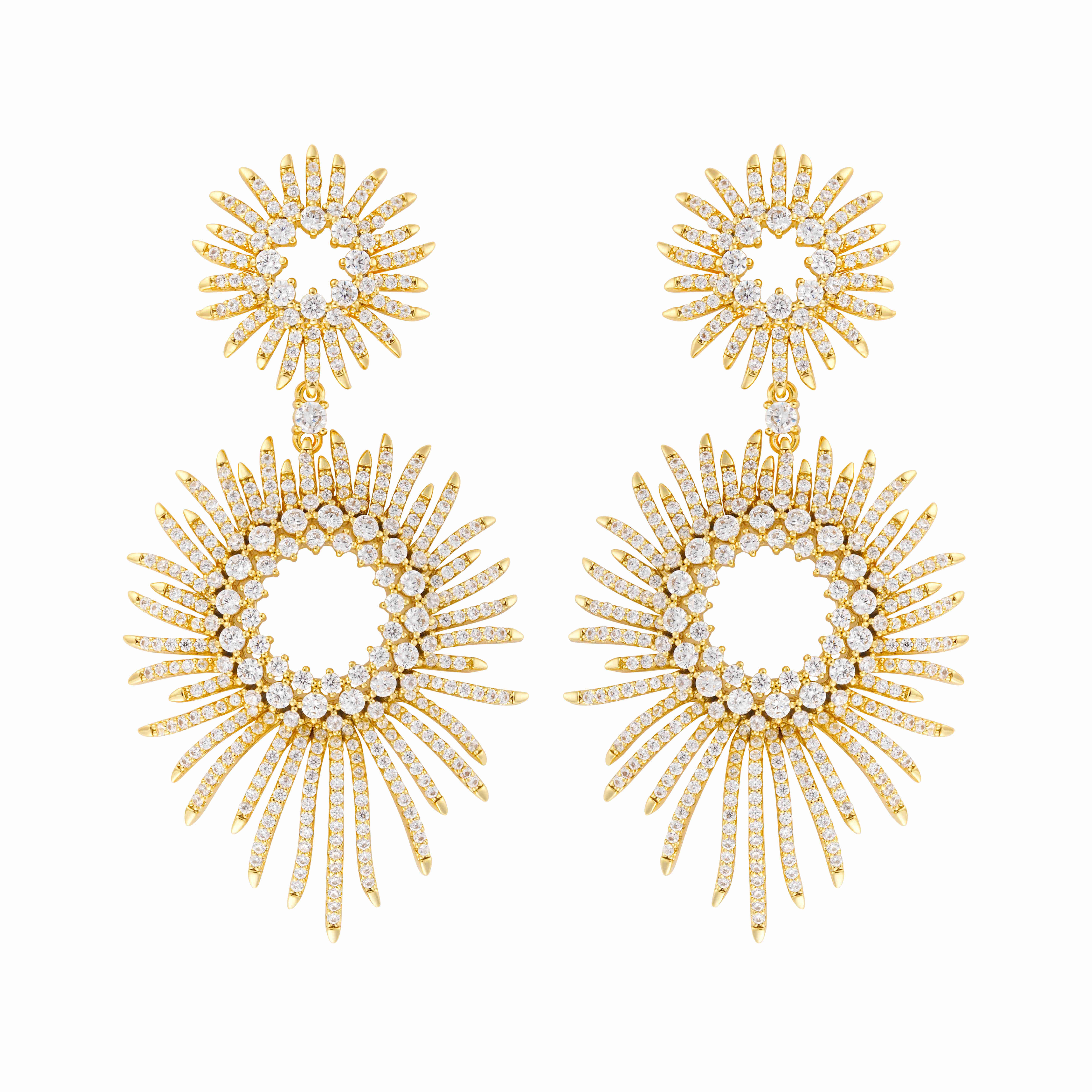 حلق - ذهبي ابيض - 0 image 0