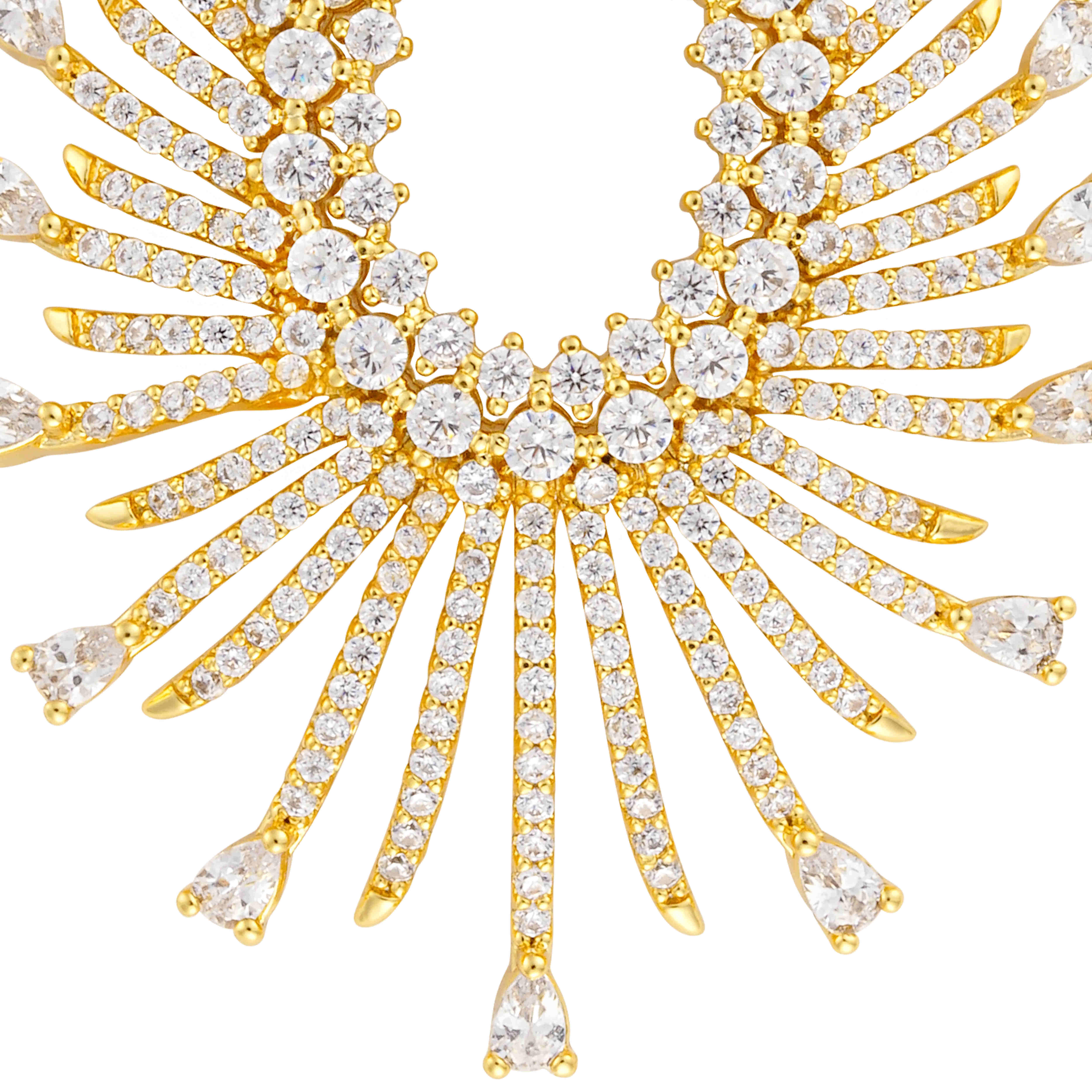 حلق - ذهبي ابيض - 0 image 2