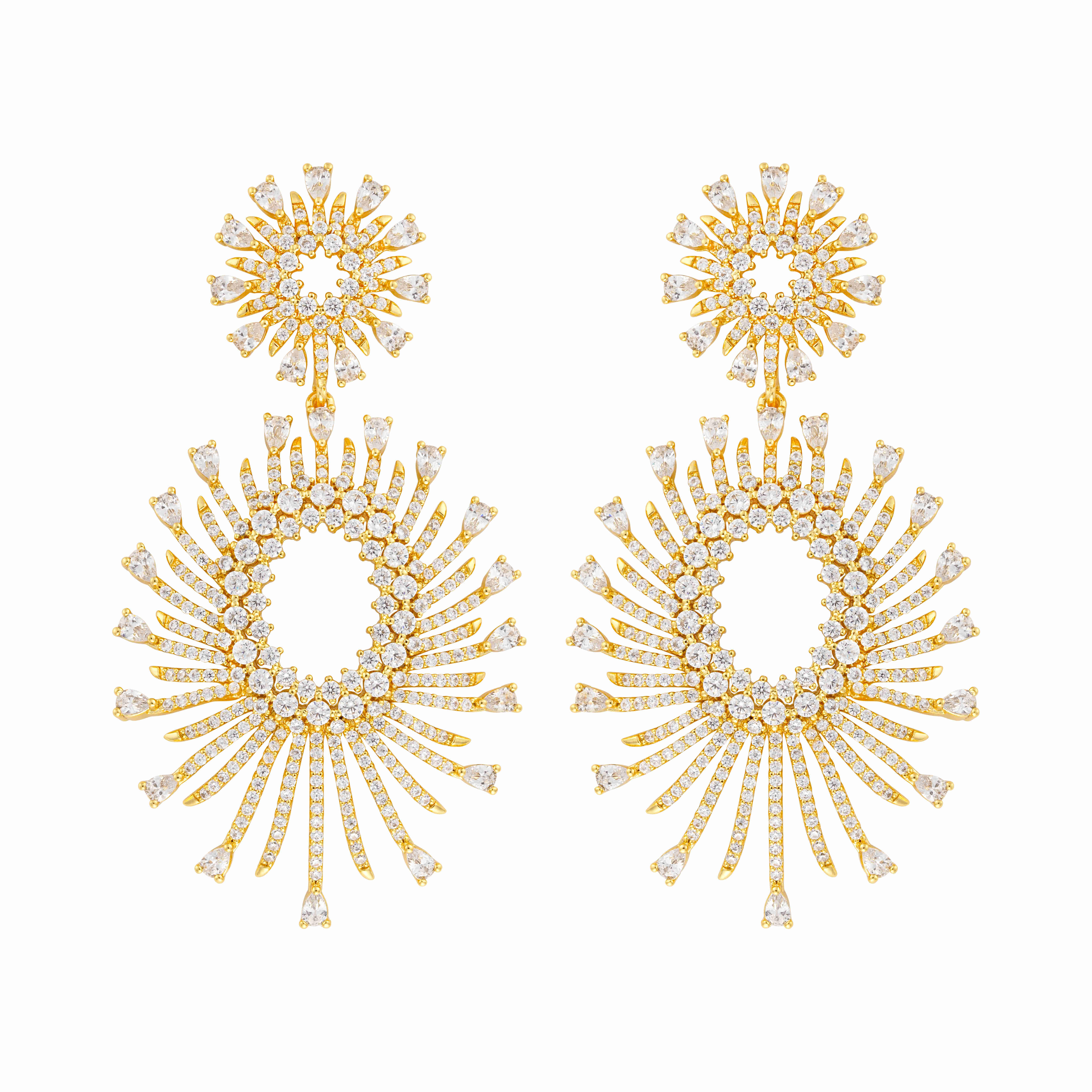 حلق - ذهبي ابيض - 0 image 0