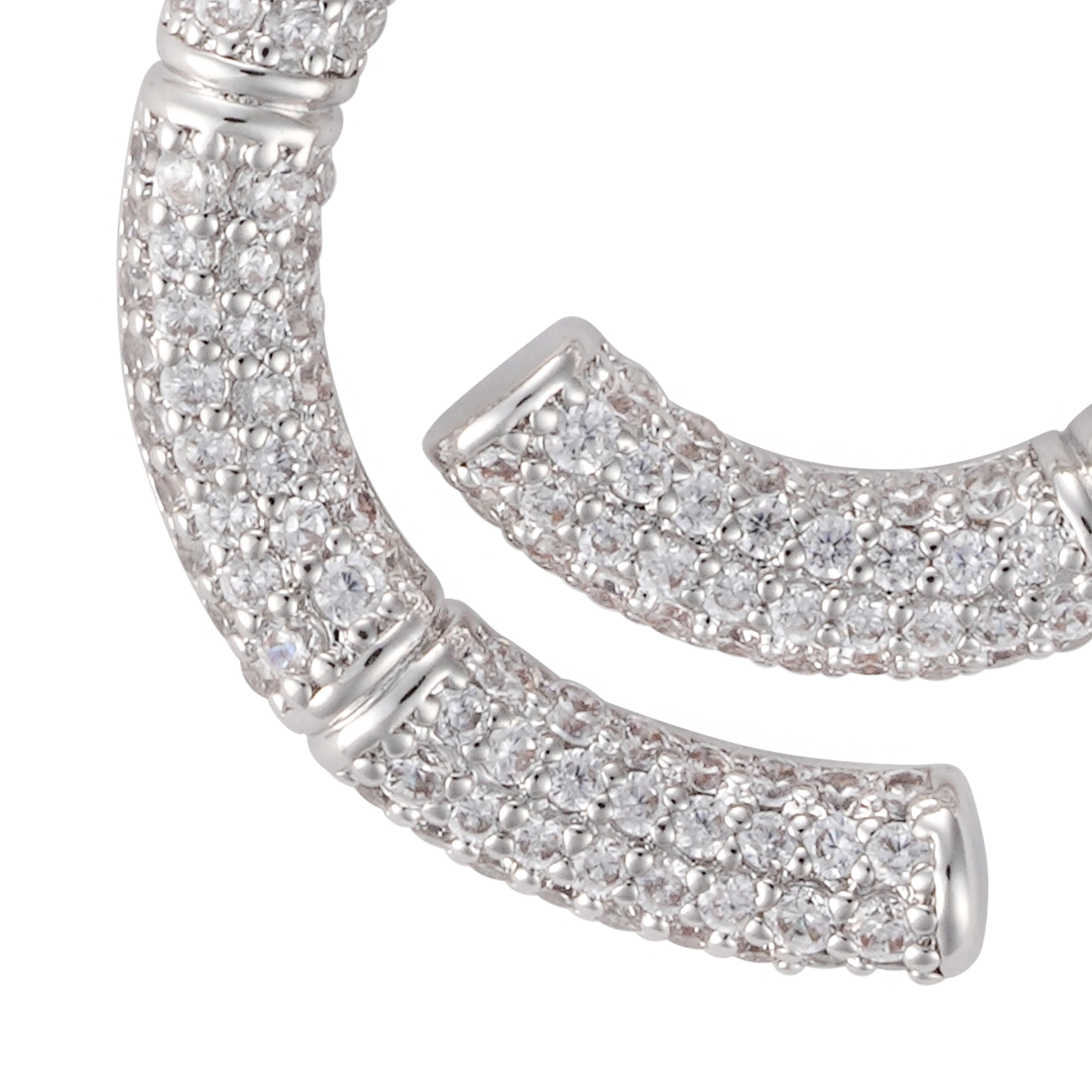 عقد - فضي ابيض - 0 image 2