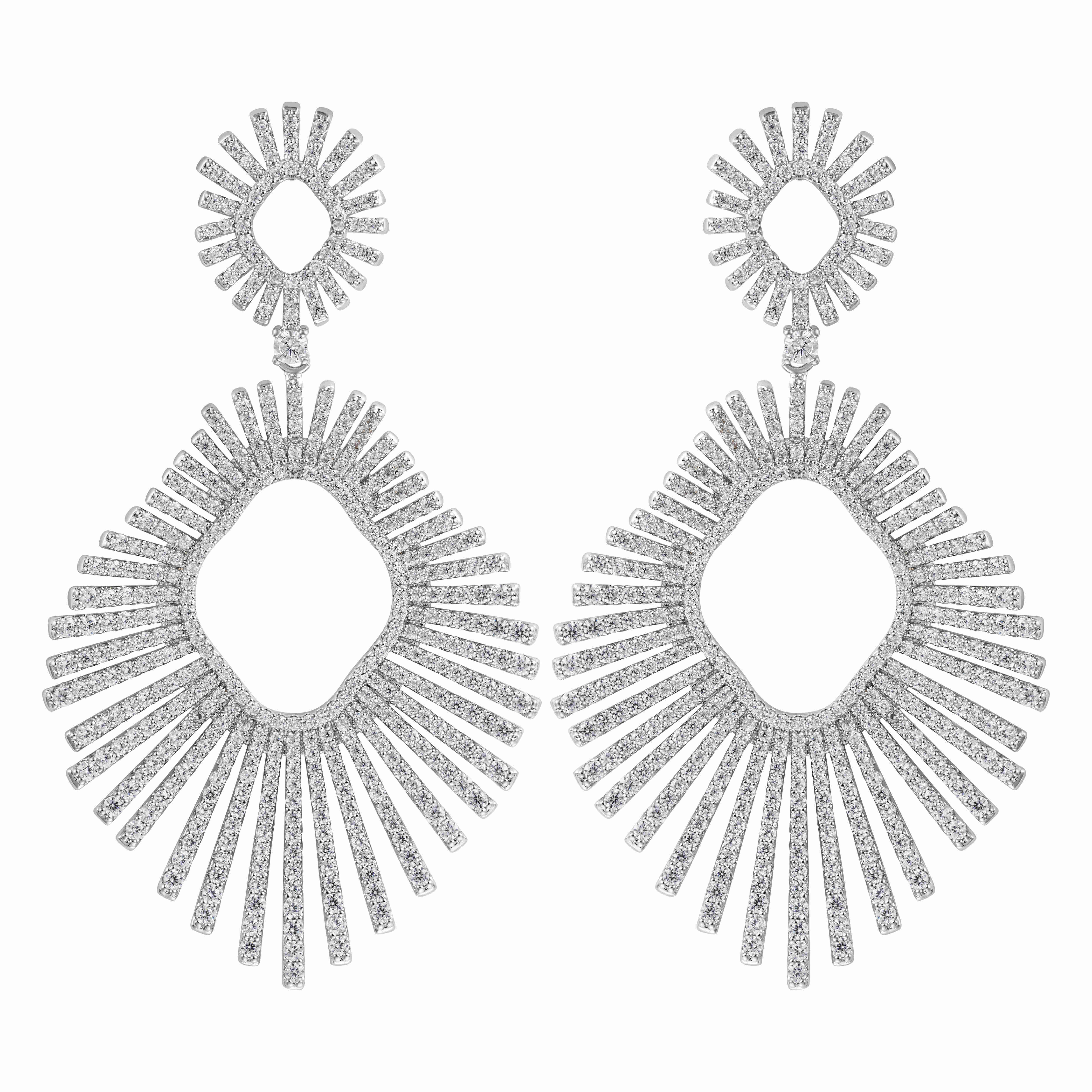 Earrings - Silver White - 0 image 1