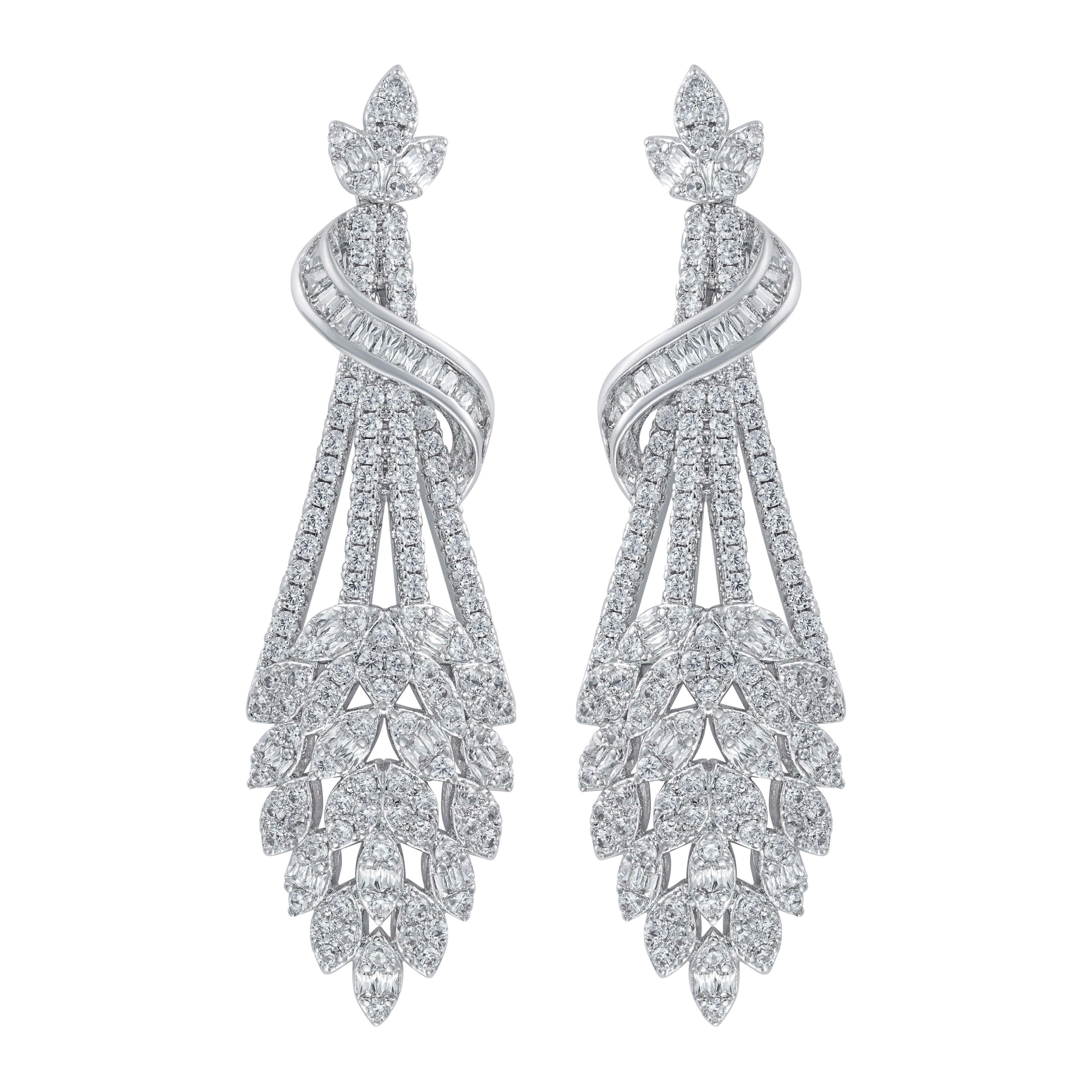 Earrings - Silver White - 0 image 0