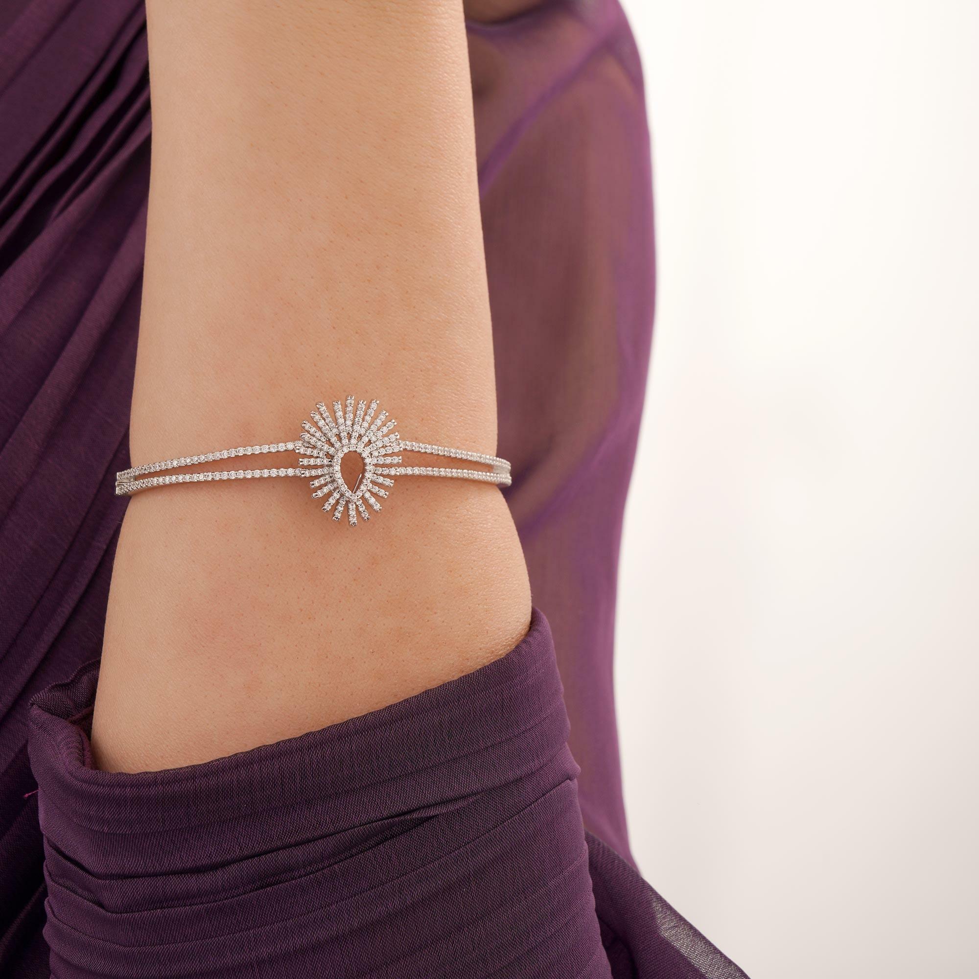 Bangle - Silver White - 0 image 1