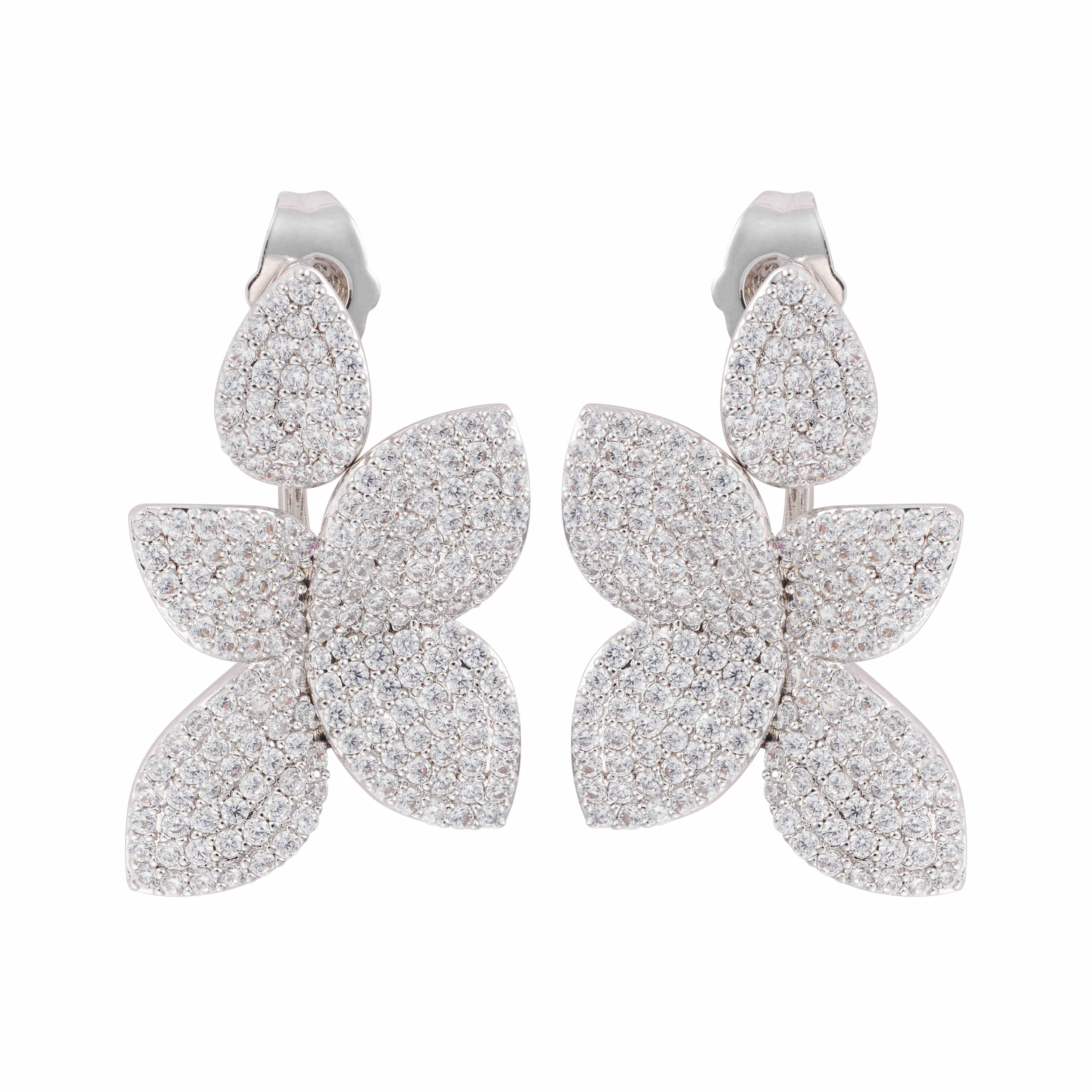 Earrings - Silver White - 0 image 0