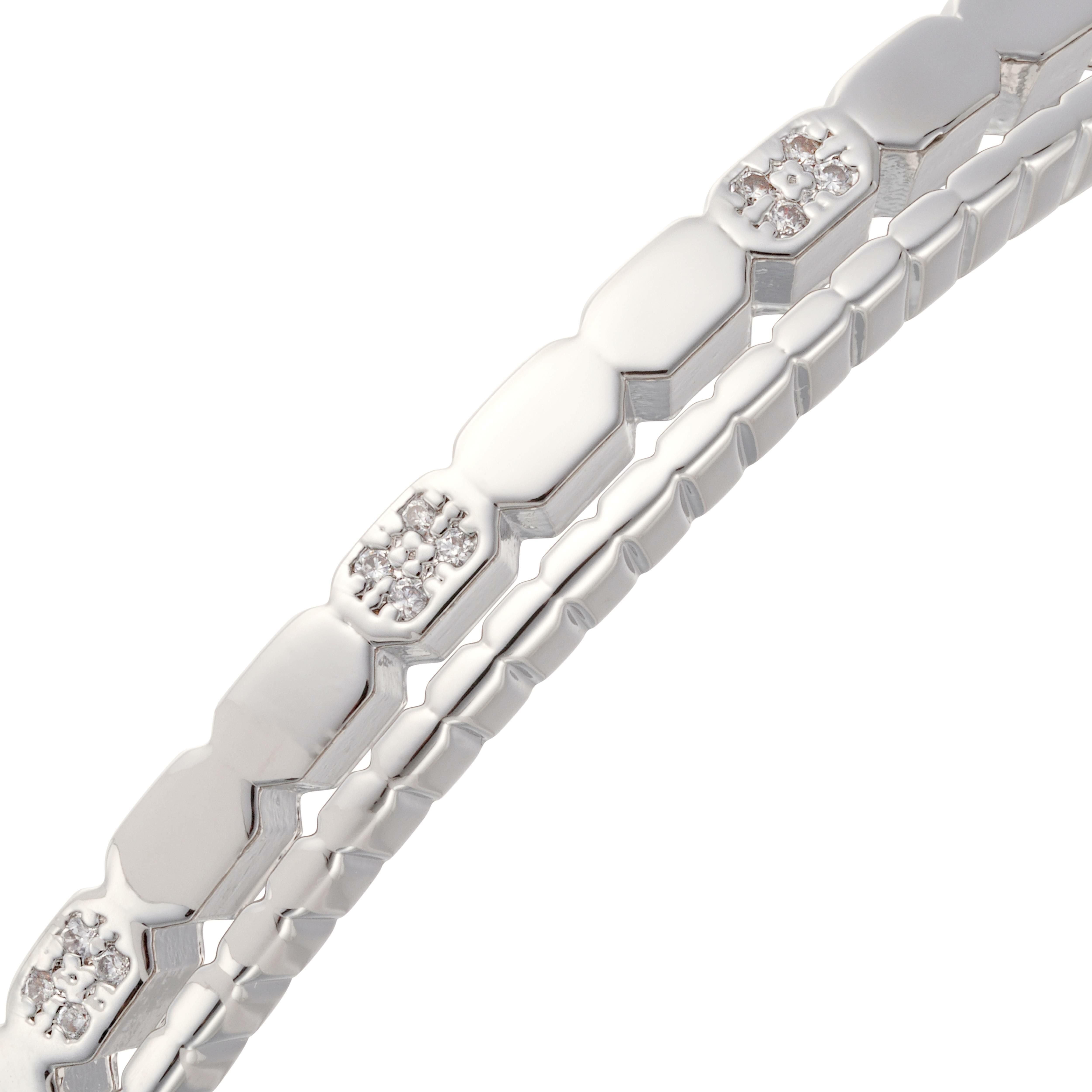 Bangle - Silver White - 0 image 1