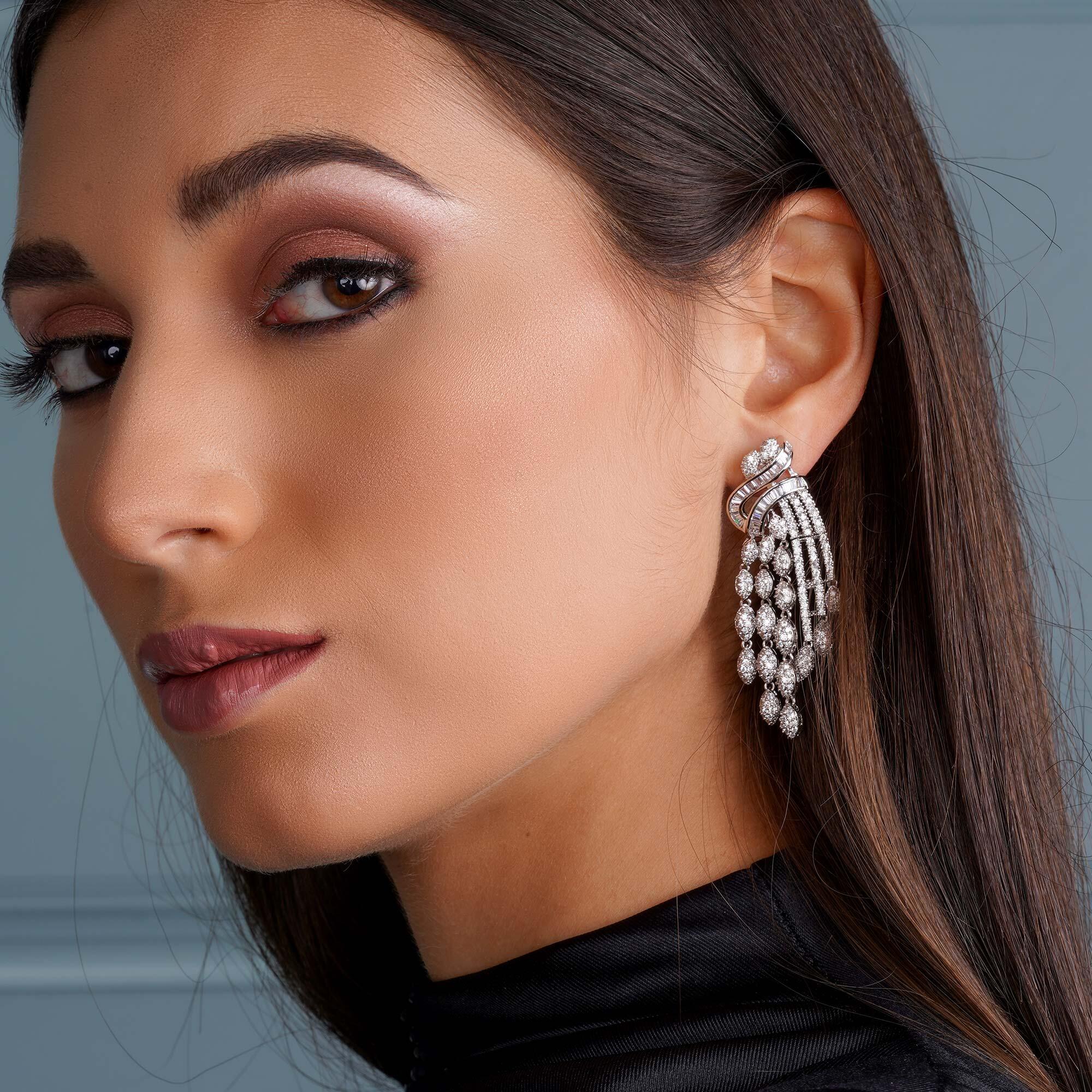 حلق - فضي ابيض - 0 image 0