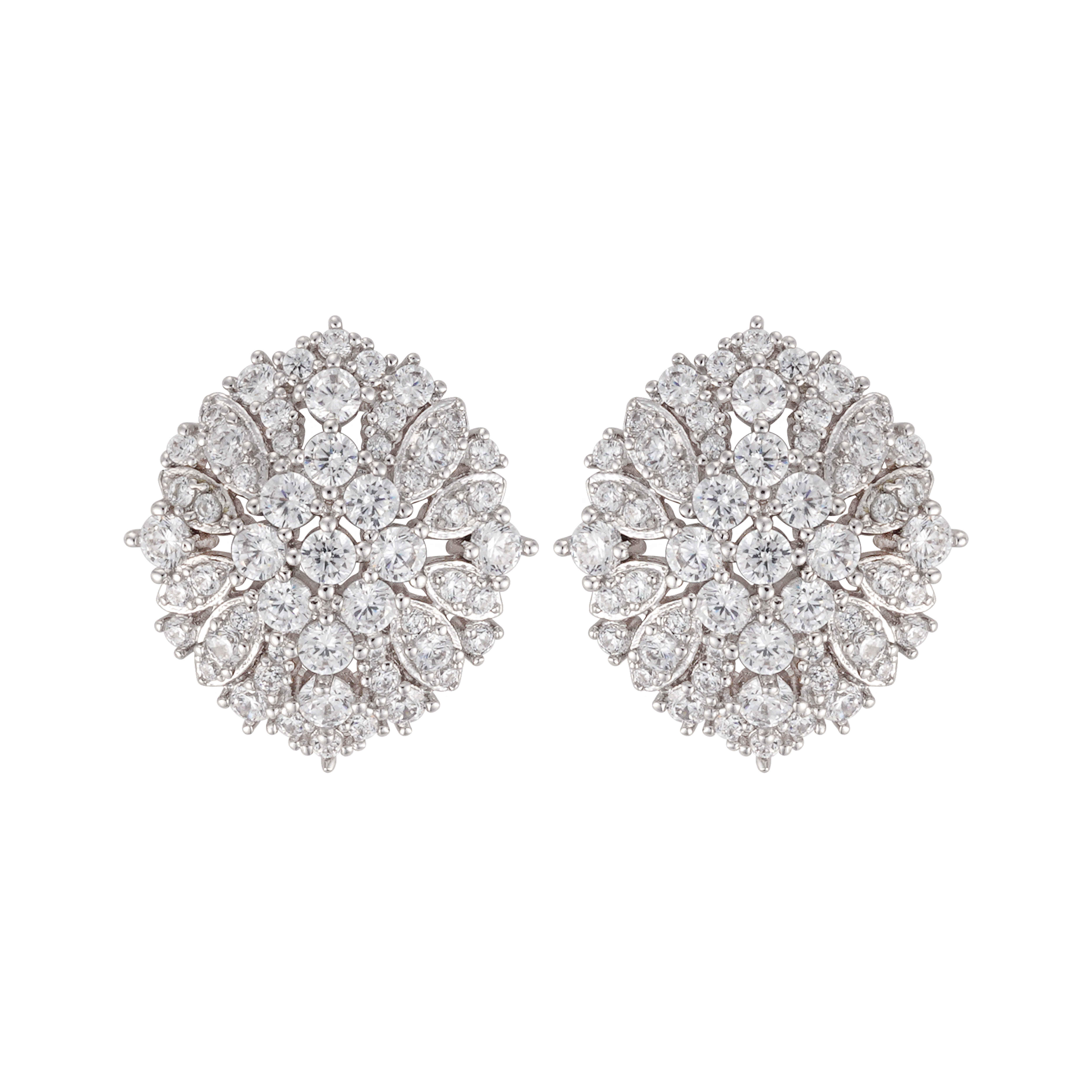 حلق - فضي ابيض - 0 image 0