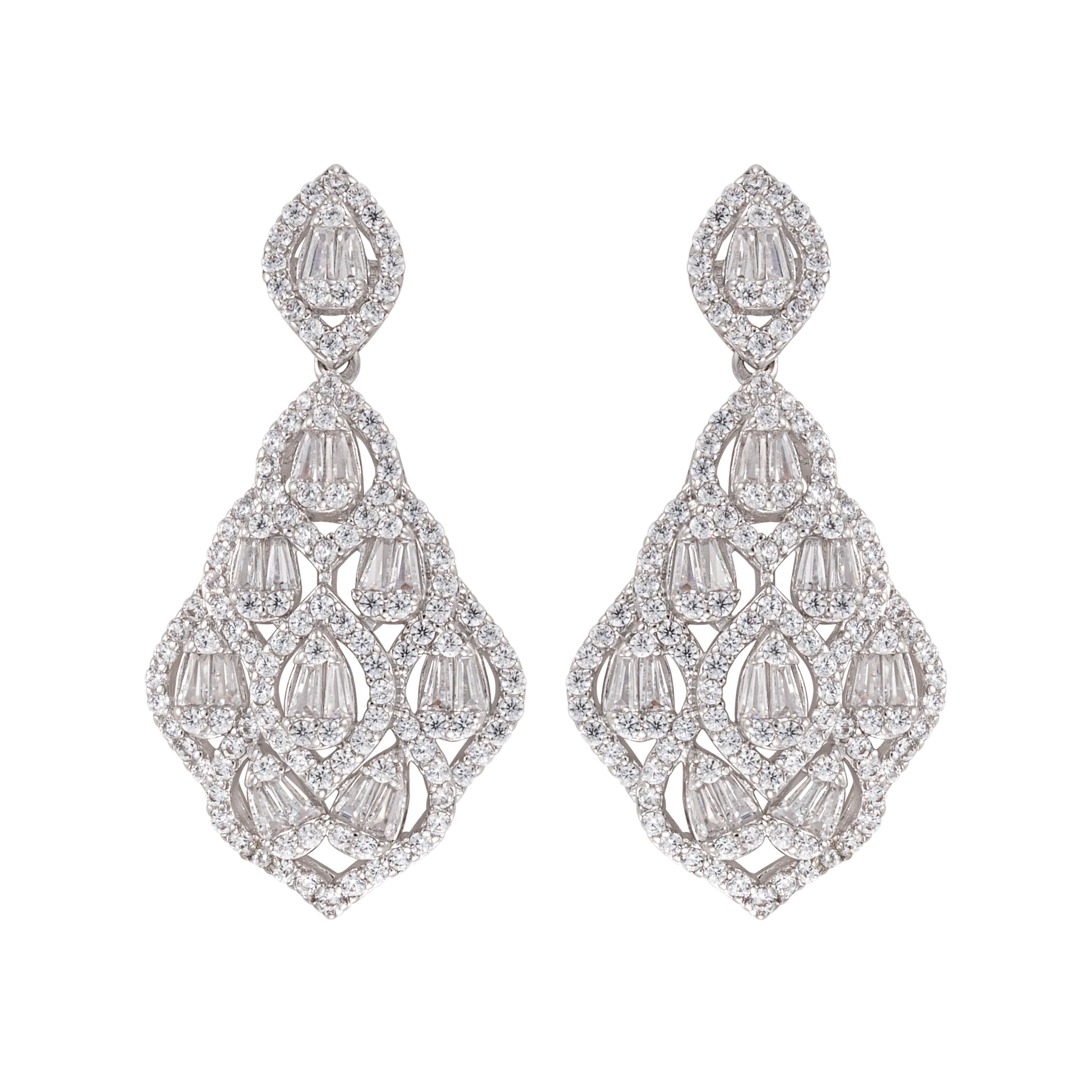 حلق - فضي ابيض - 0 image 0