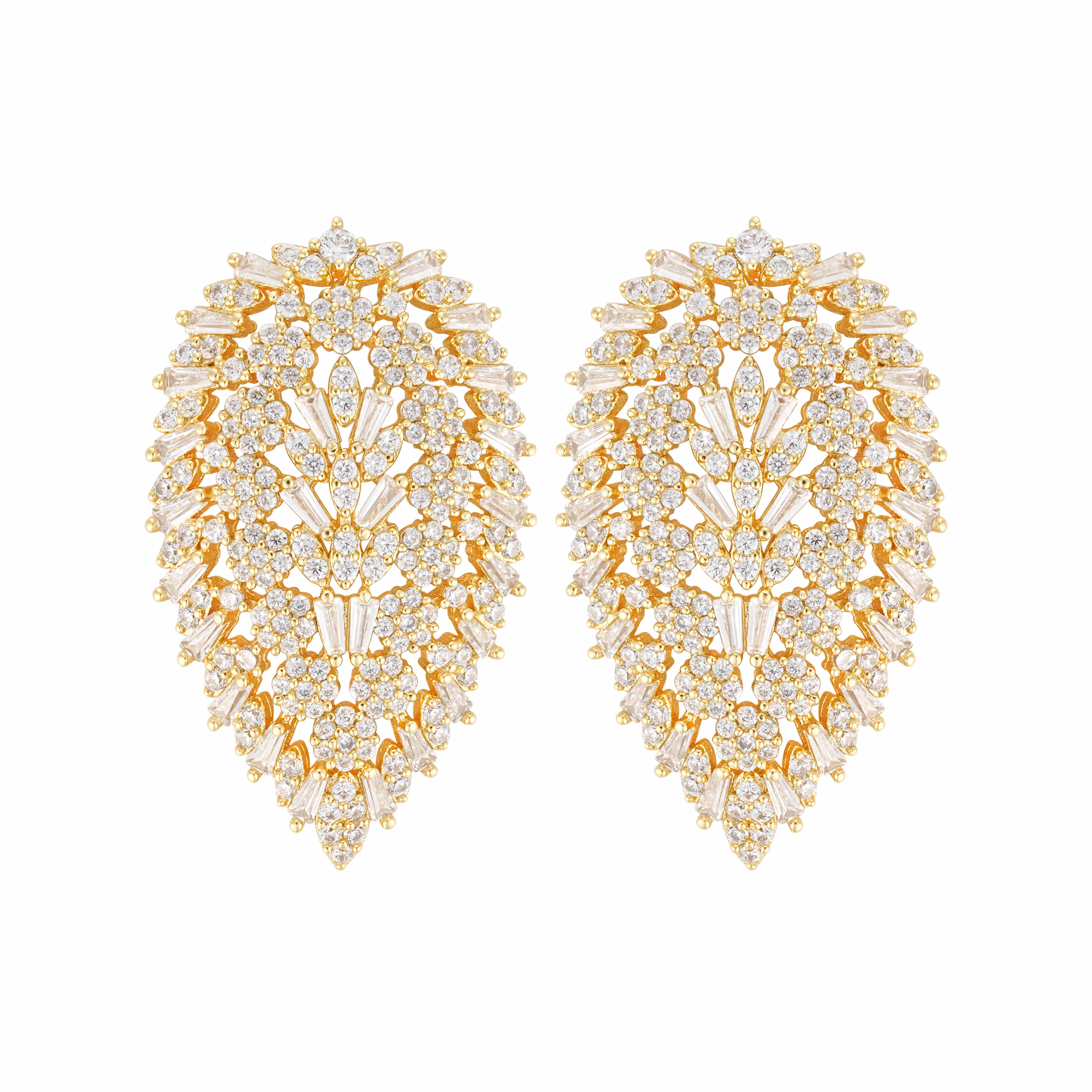 حلق - ذهبي ابيض - 0 image 0