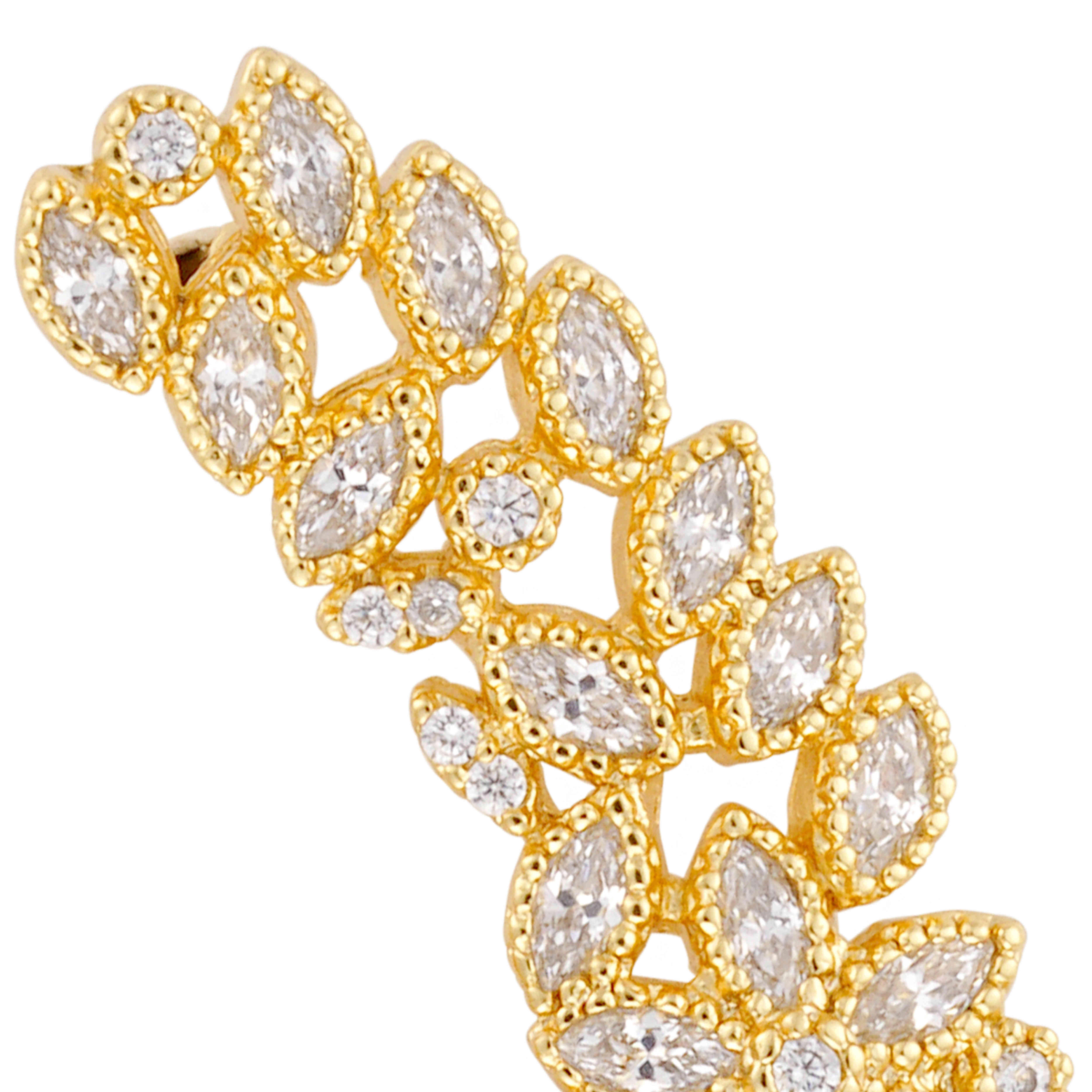 حلق - ذهبي ابيض - 0 image 2