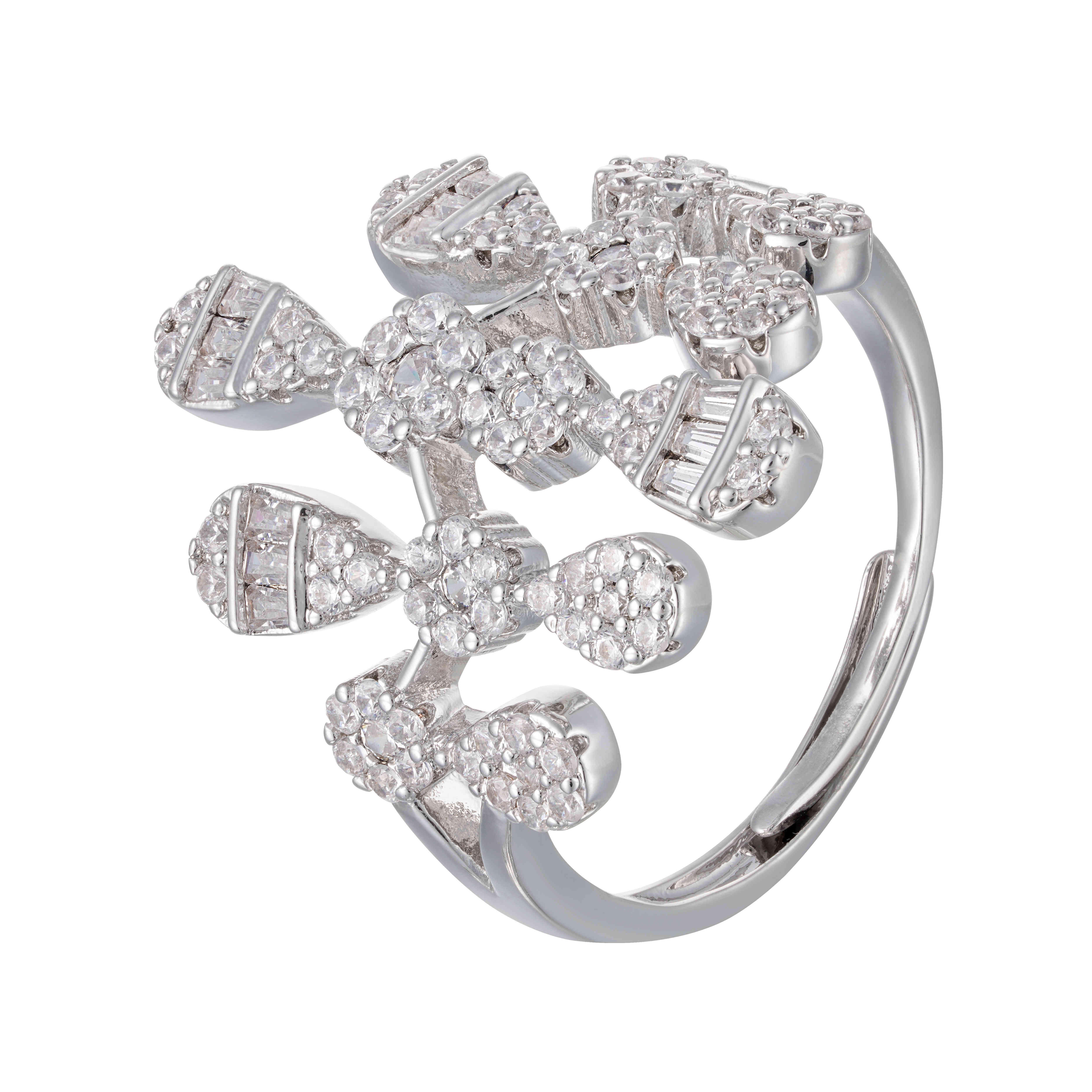 خاتم - فضي ابيض - 0 image 0