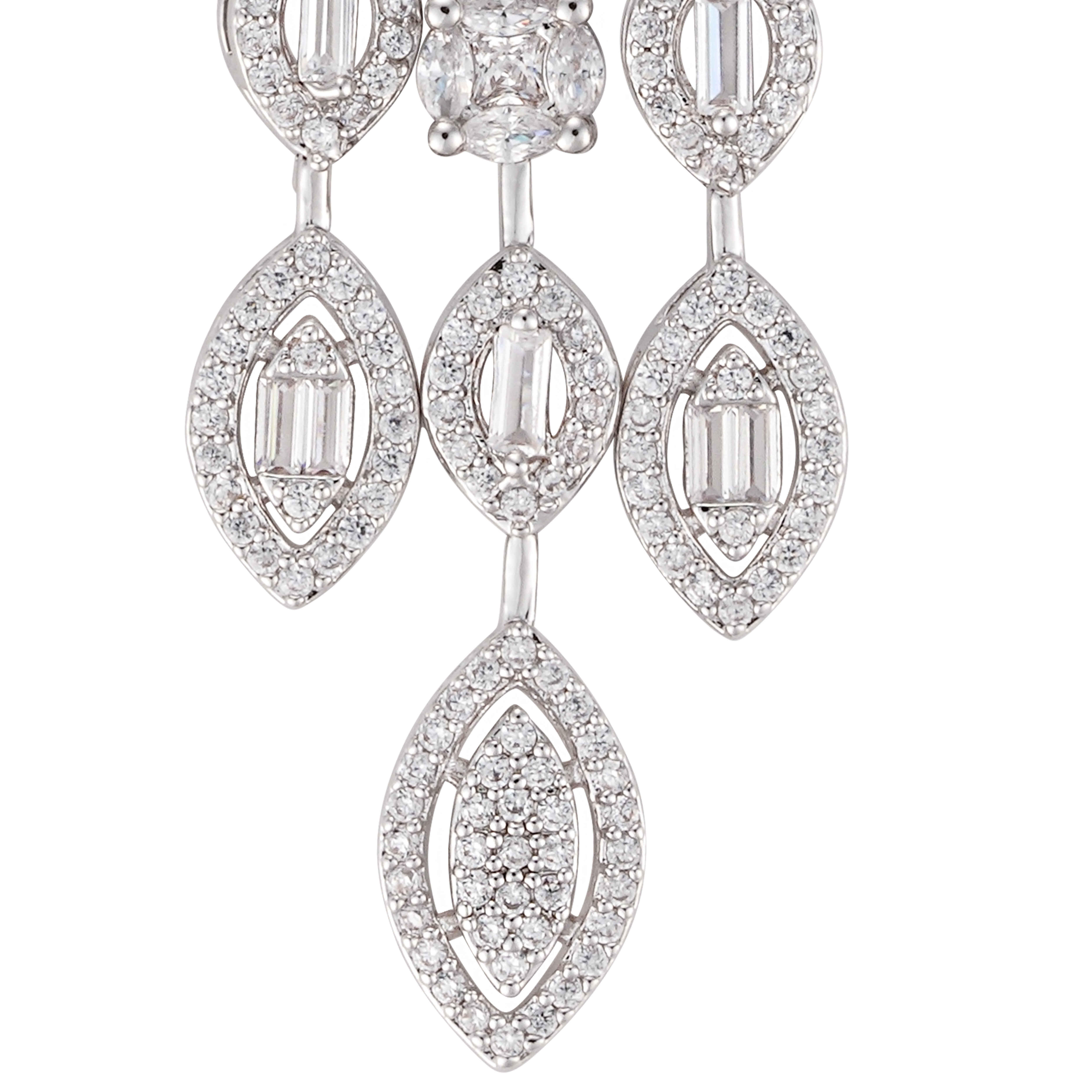 عقد - فضي ابيض - 0 image 3