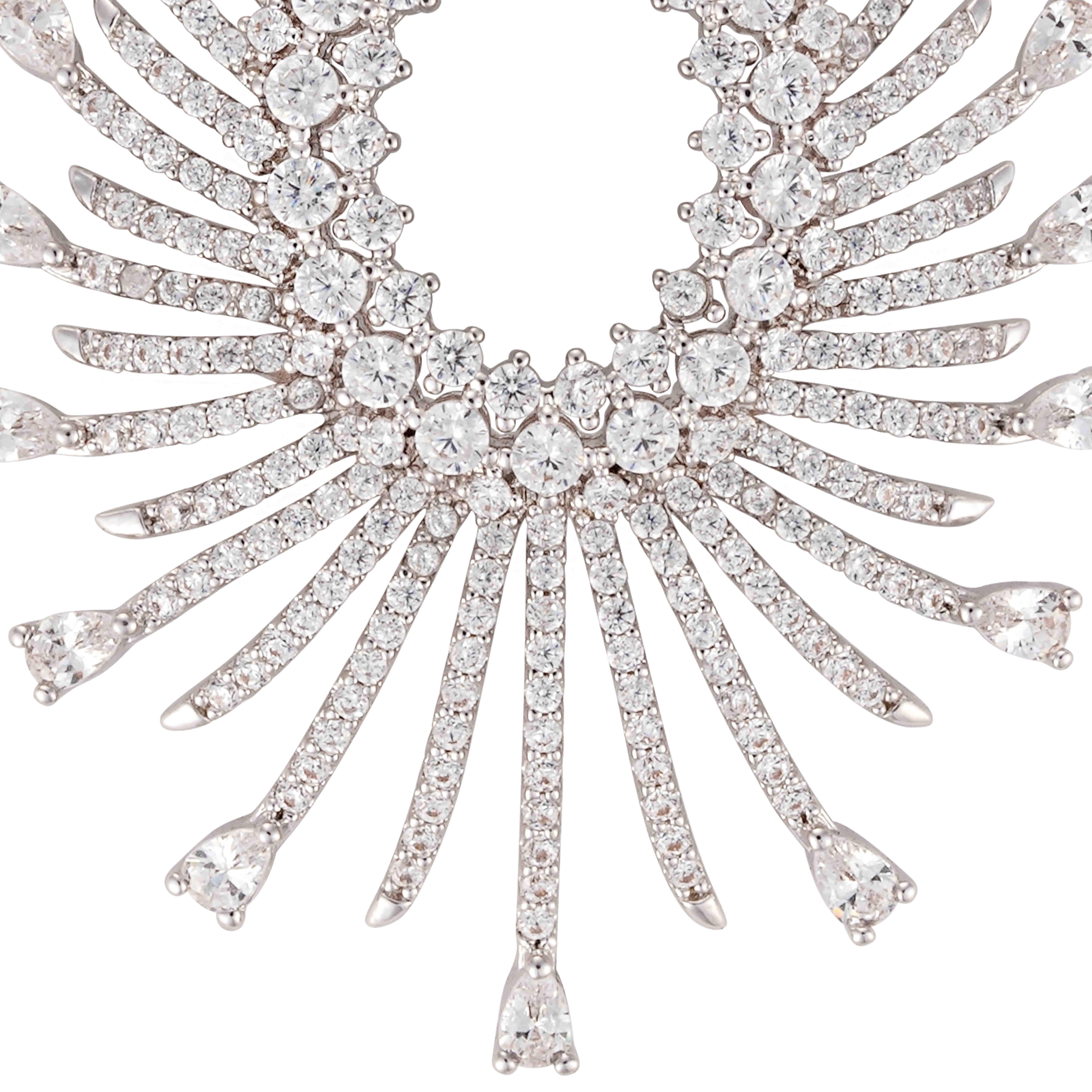 حلق - فضي ابيض - 0 image 2