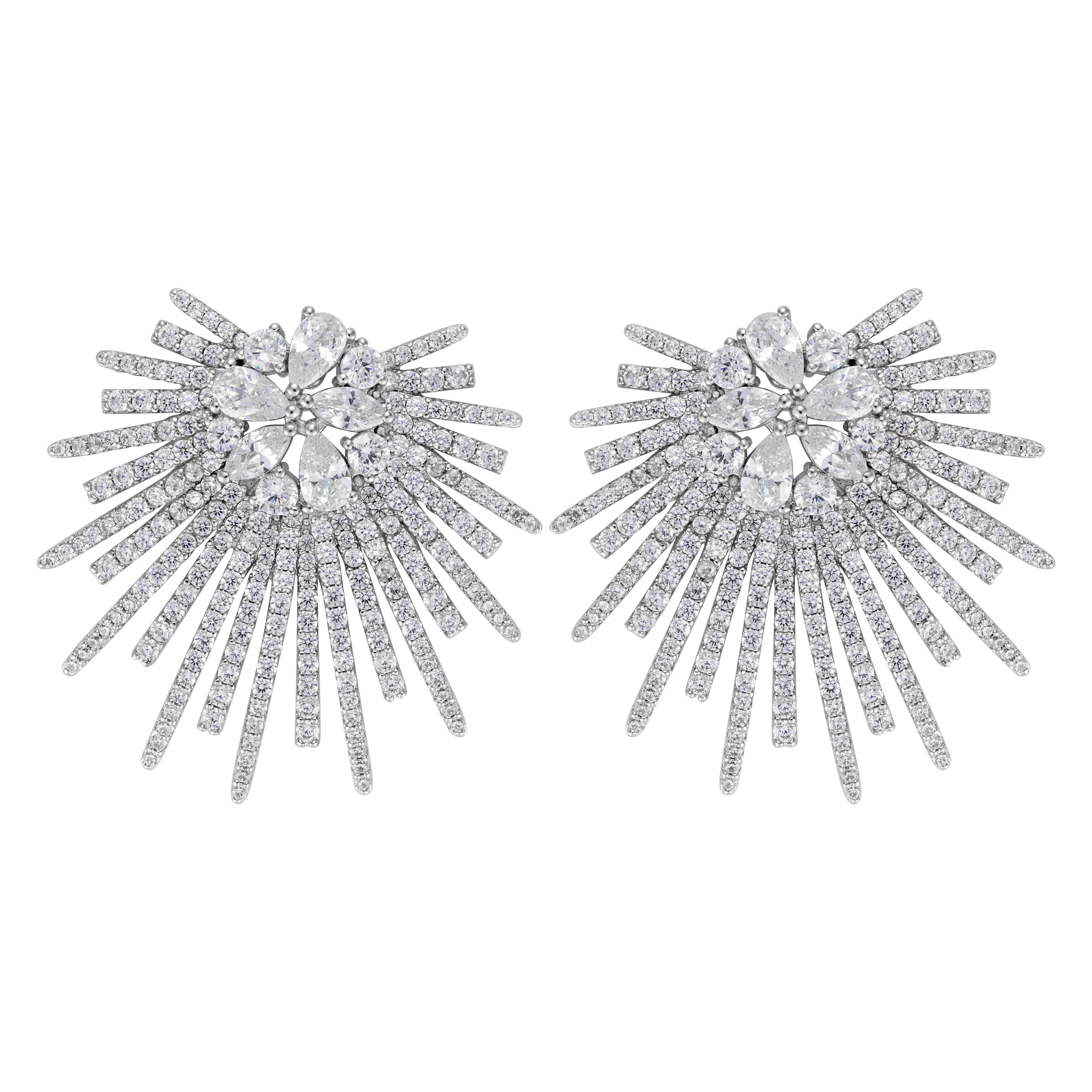 Earrings - Silver White - 0 image 3