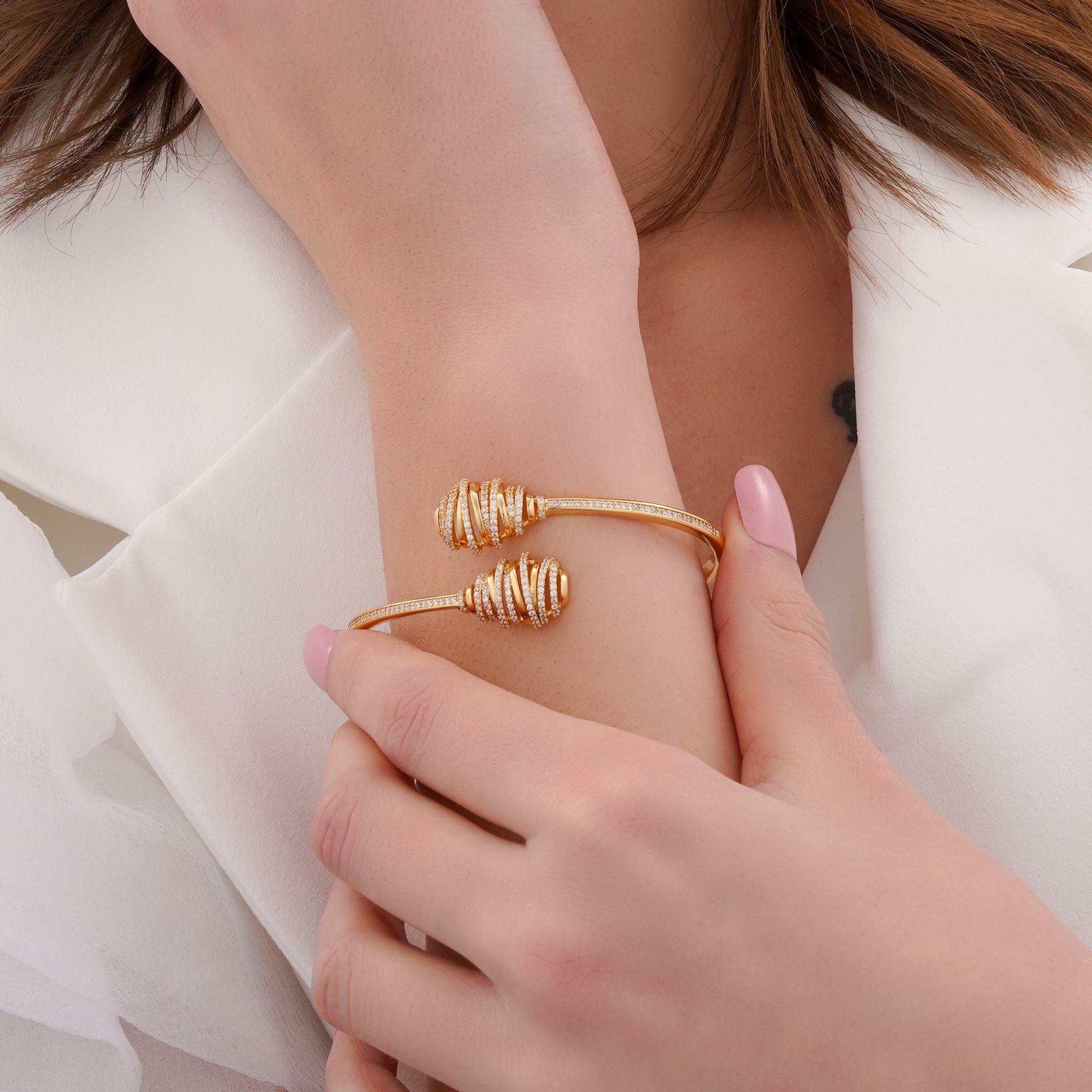 Bangle - Gold White - 0 image 0